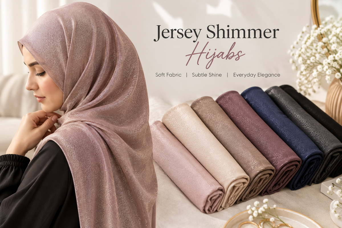 Jersey Shimmer Hijabs