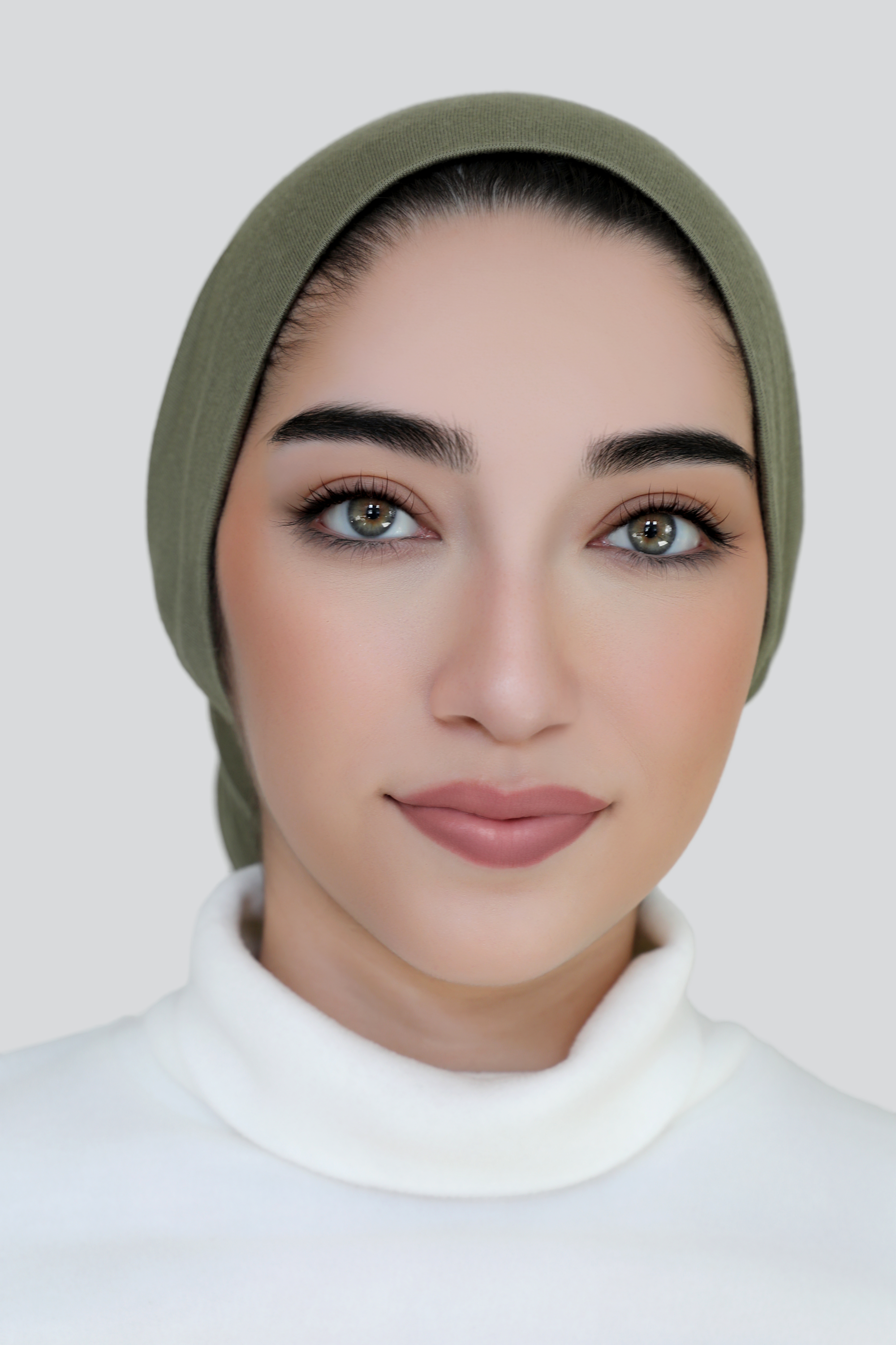 Modal Hijab Set-Olive