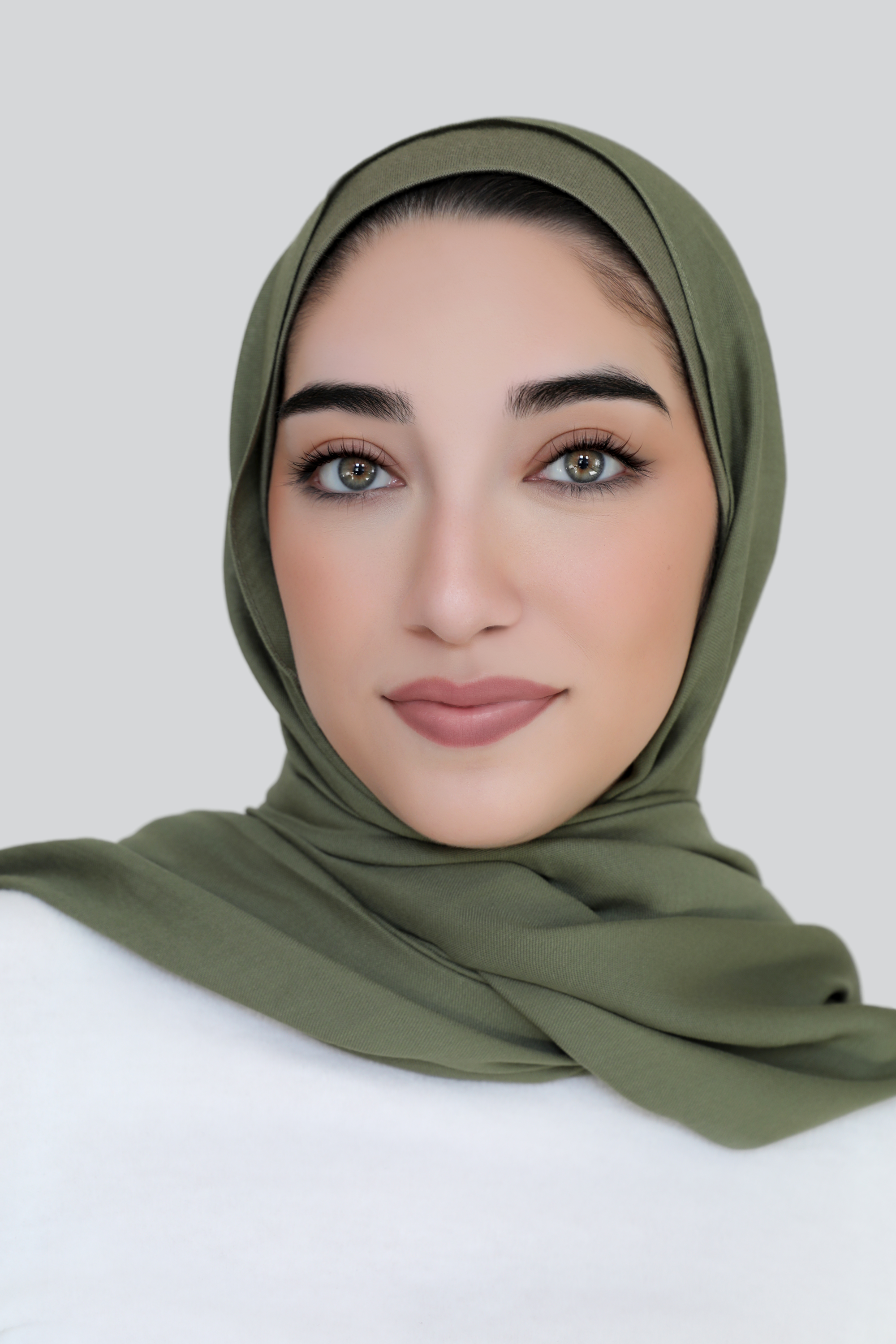 Modal Hijab Set-Olive