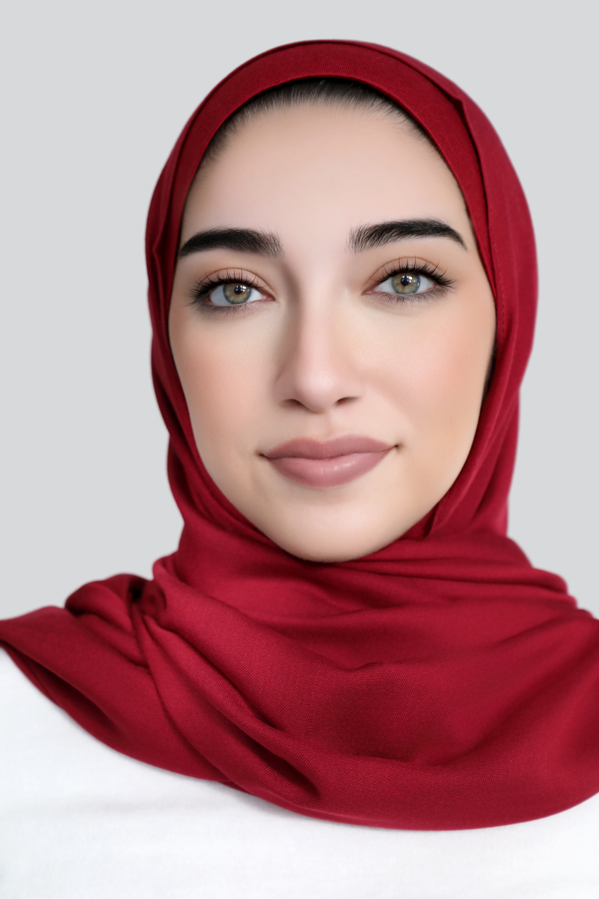 Modal Hijab Set-Maroon