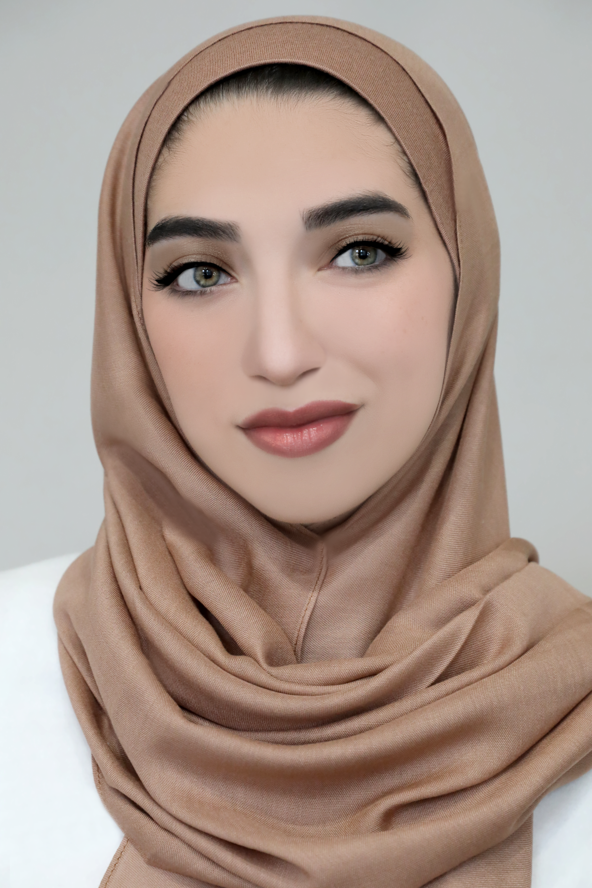 Modal Hijab Set-Tan