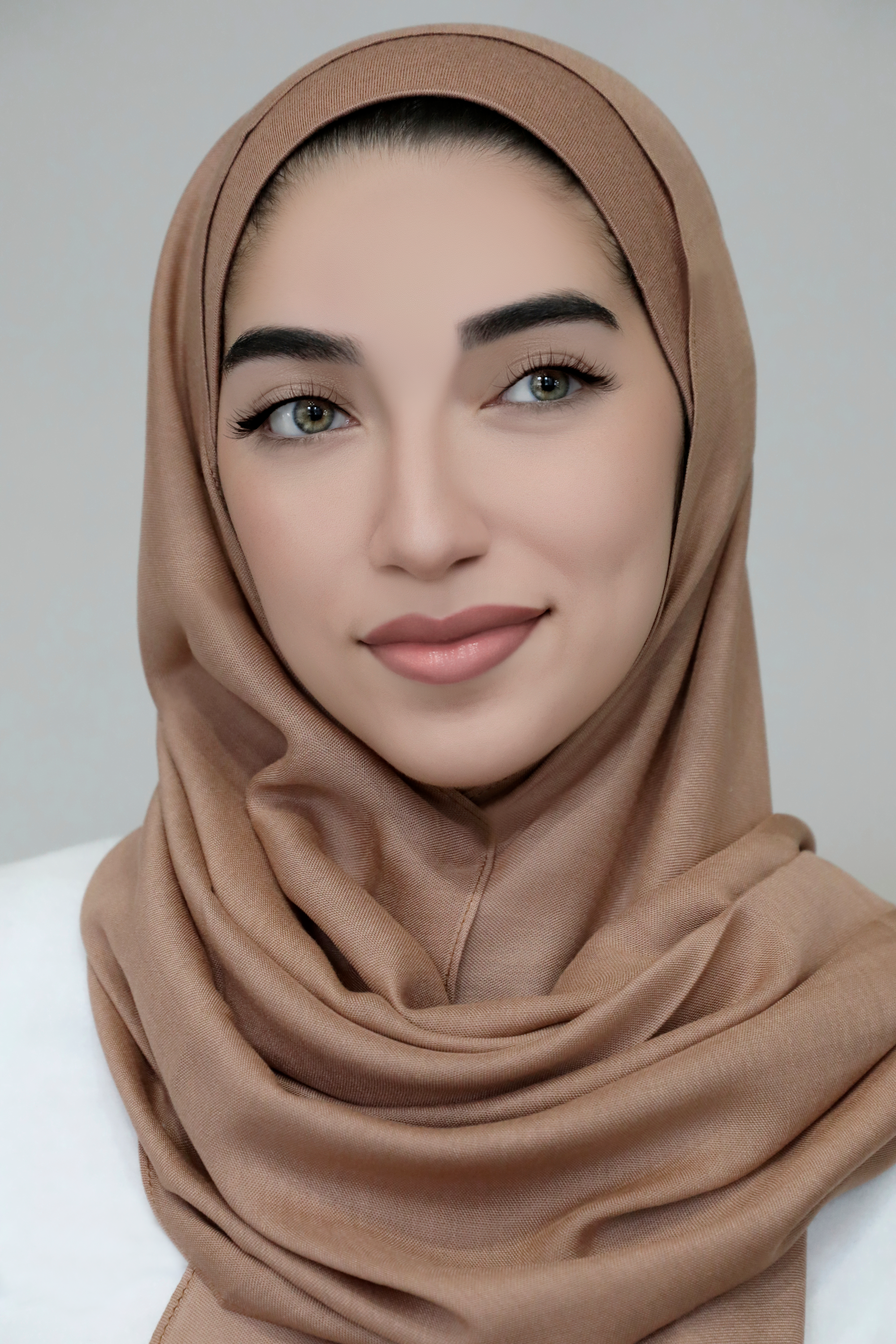 Modal Hijab Set-Tan