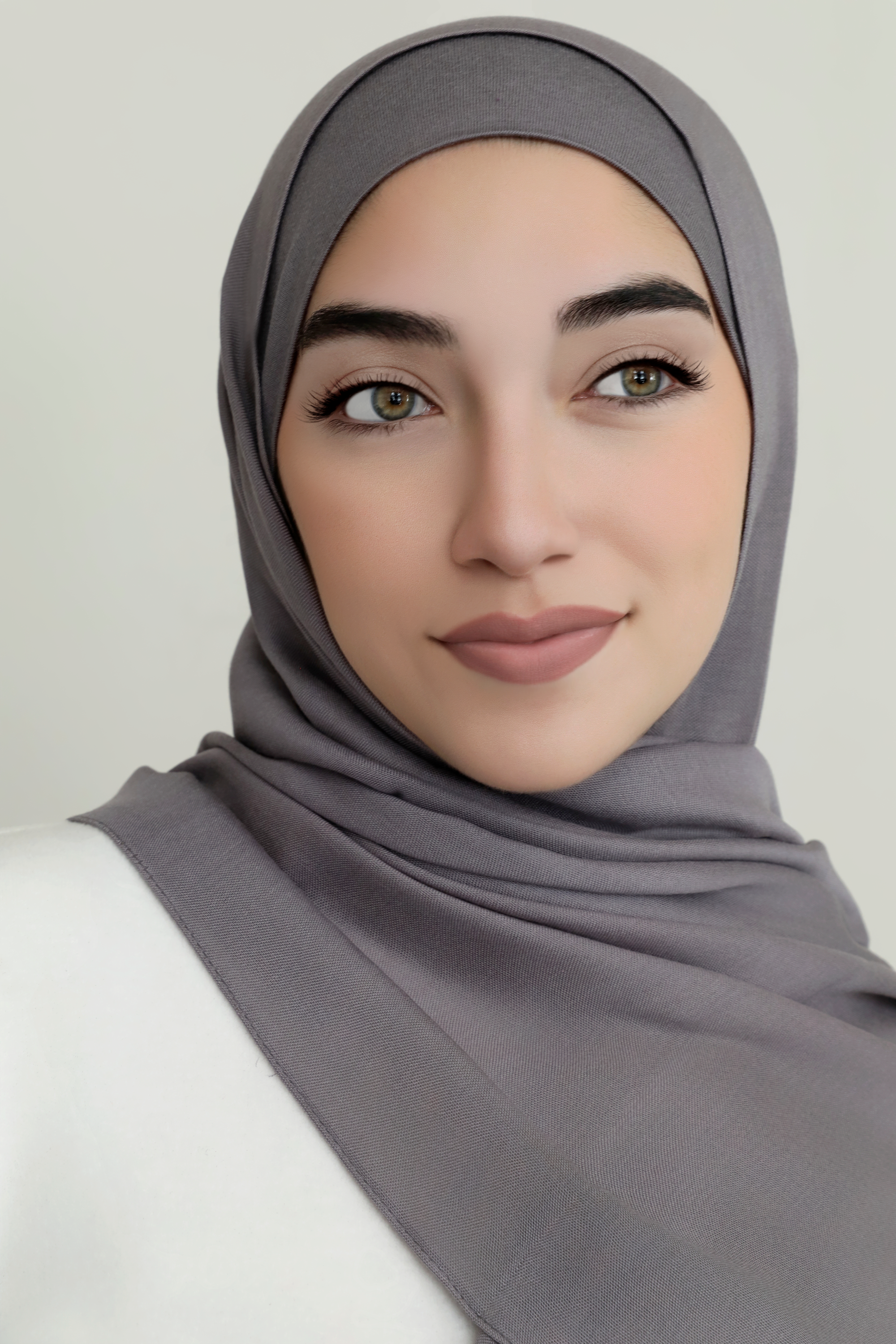 Modal Hijab Set-Gray