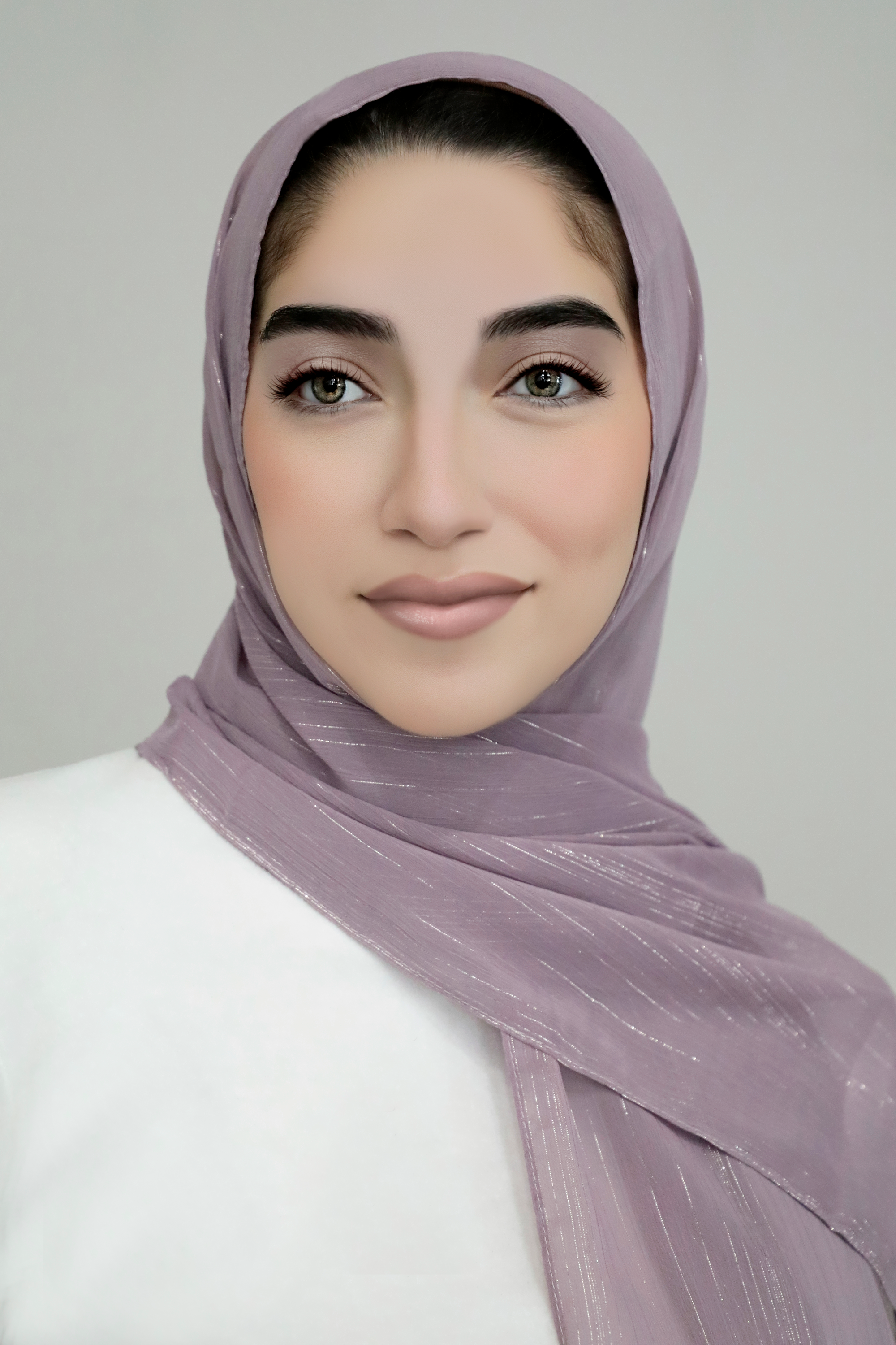 Lurex Shimmer Chiffon Hijab-Mauve