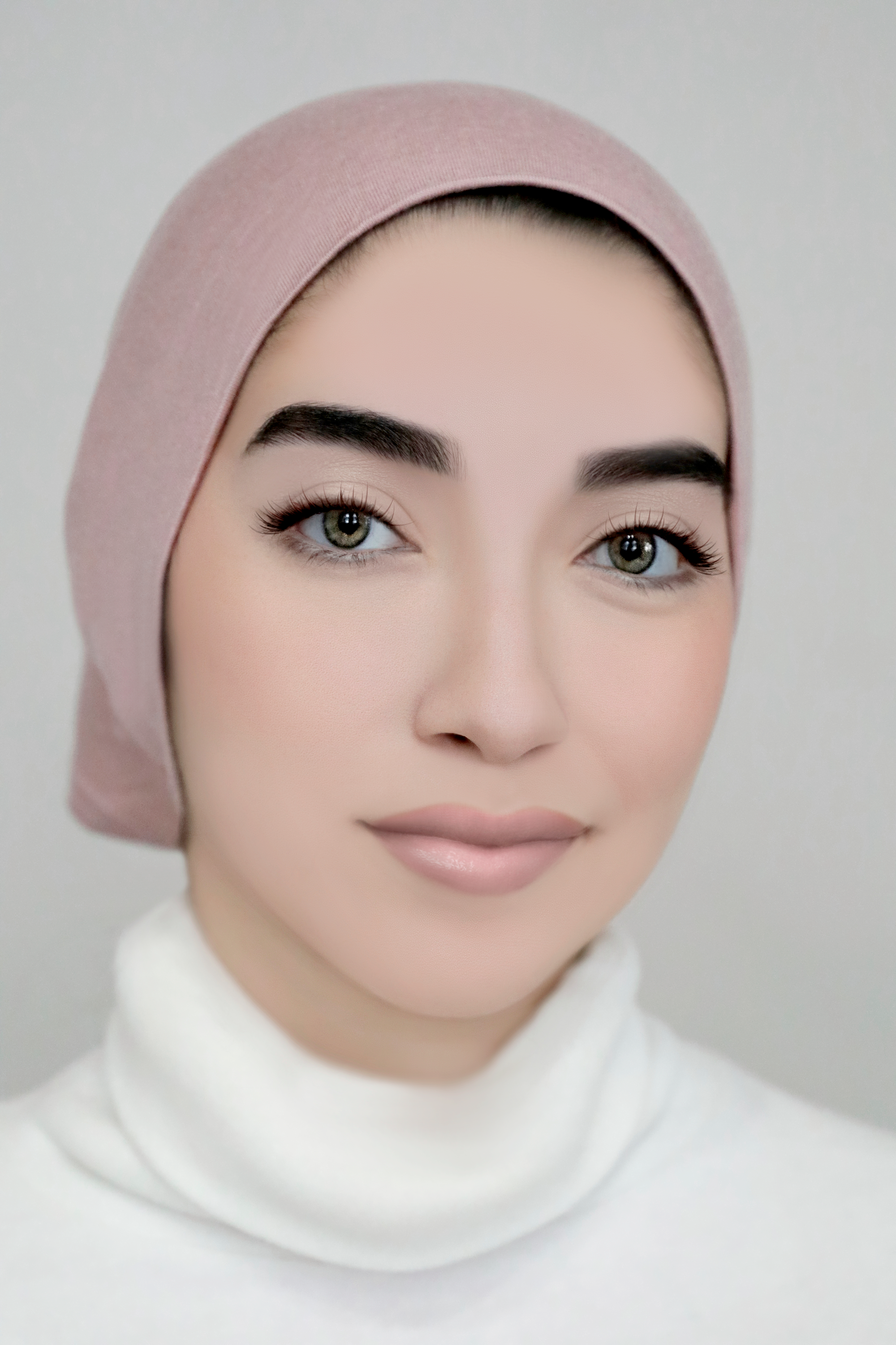 Chiffon Hijab Set-Rose