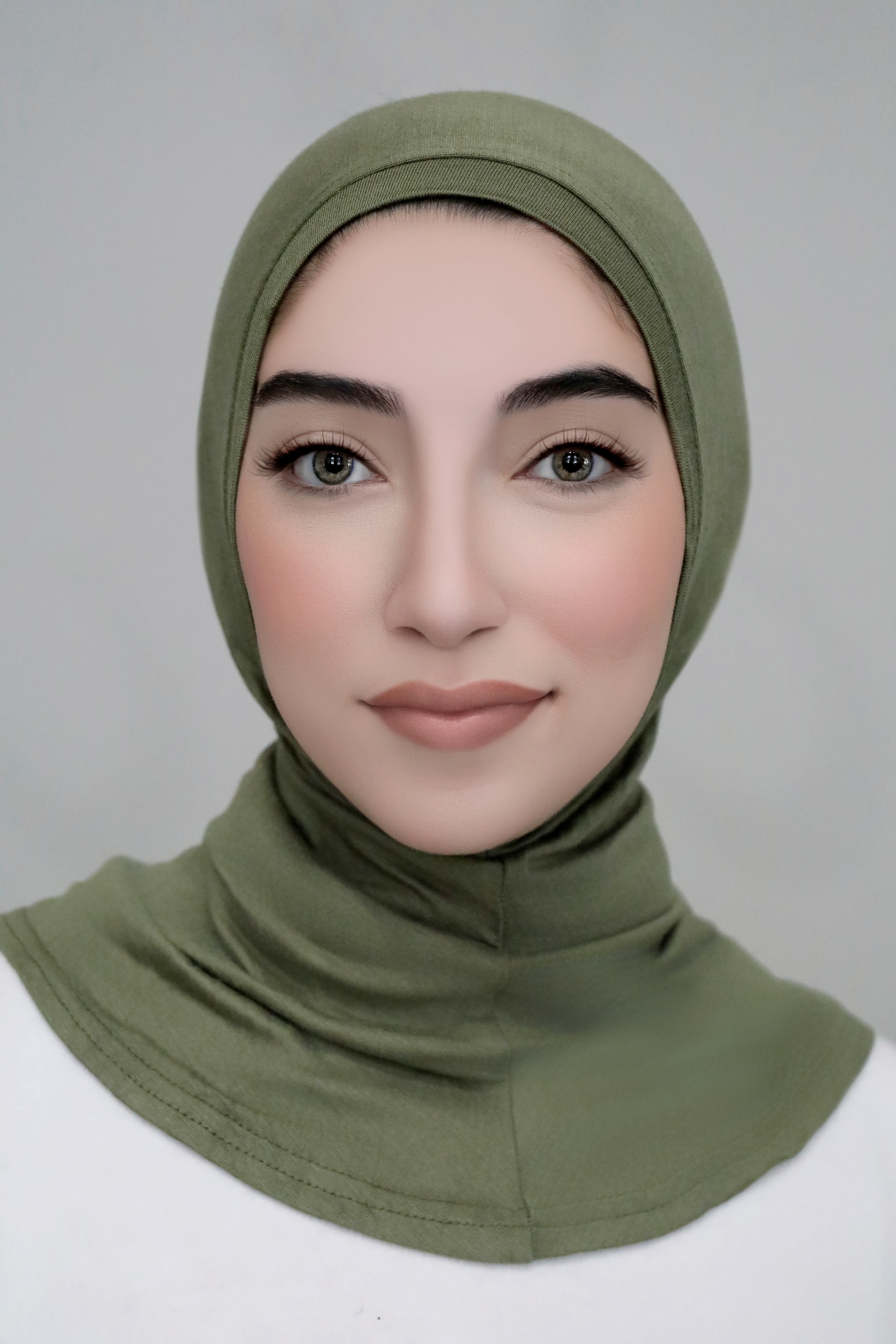 Simple full Underscarf-Olive