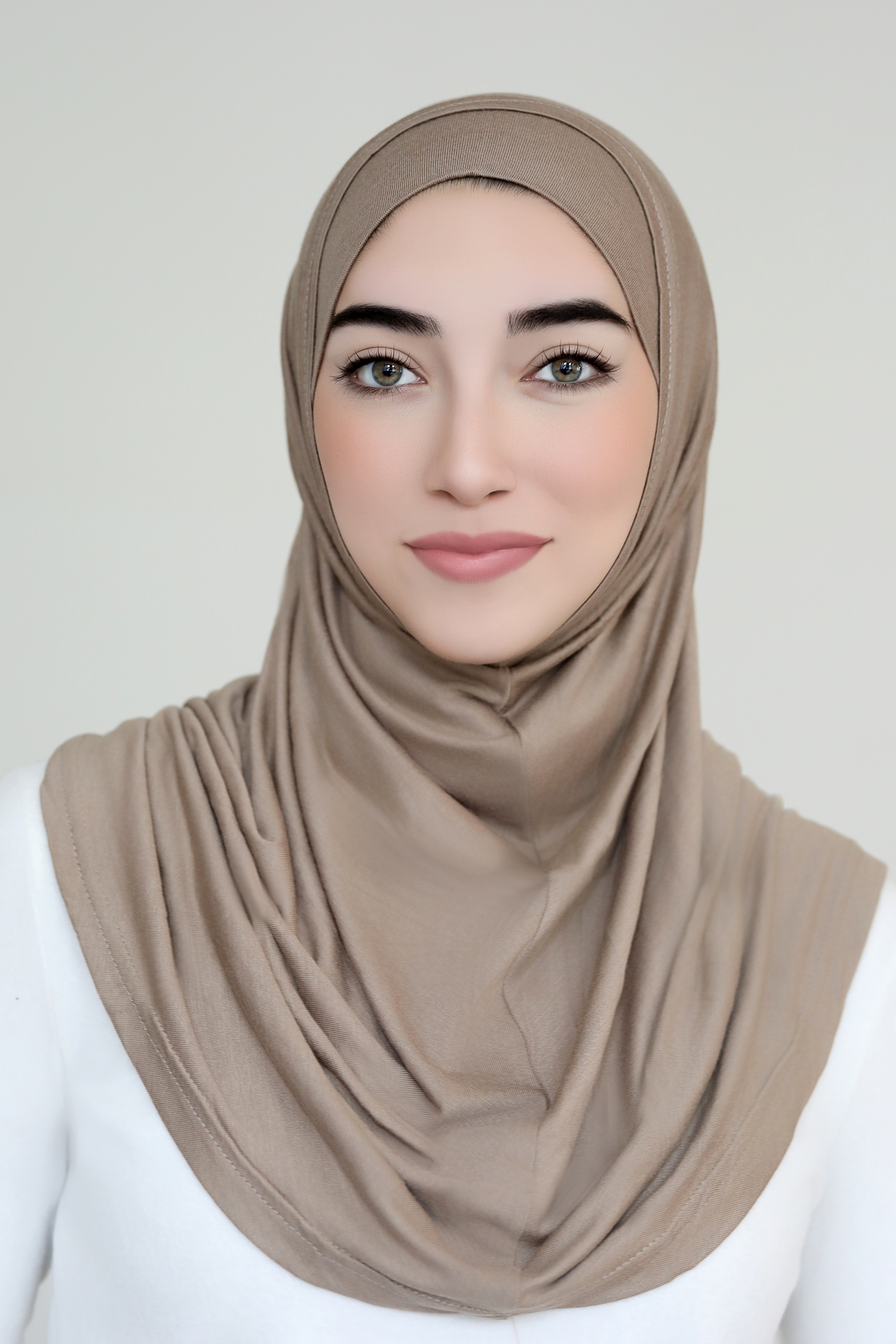 Jersey Two Piece Amira Hijab-Taupe