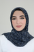 Speckled Blue Signature Chiffon Hijab