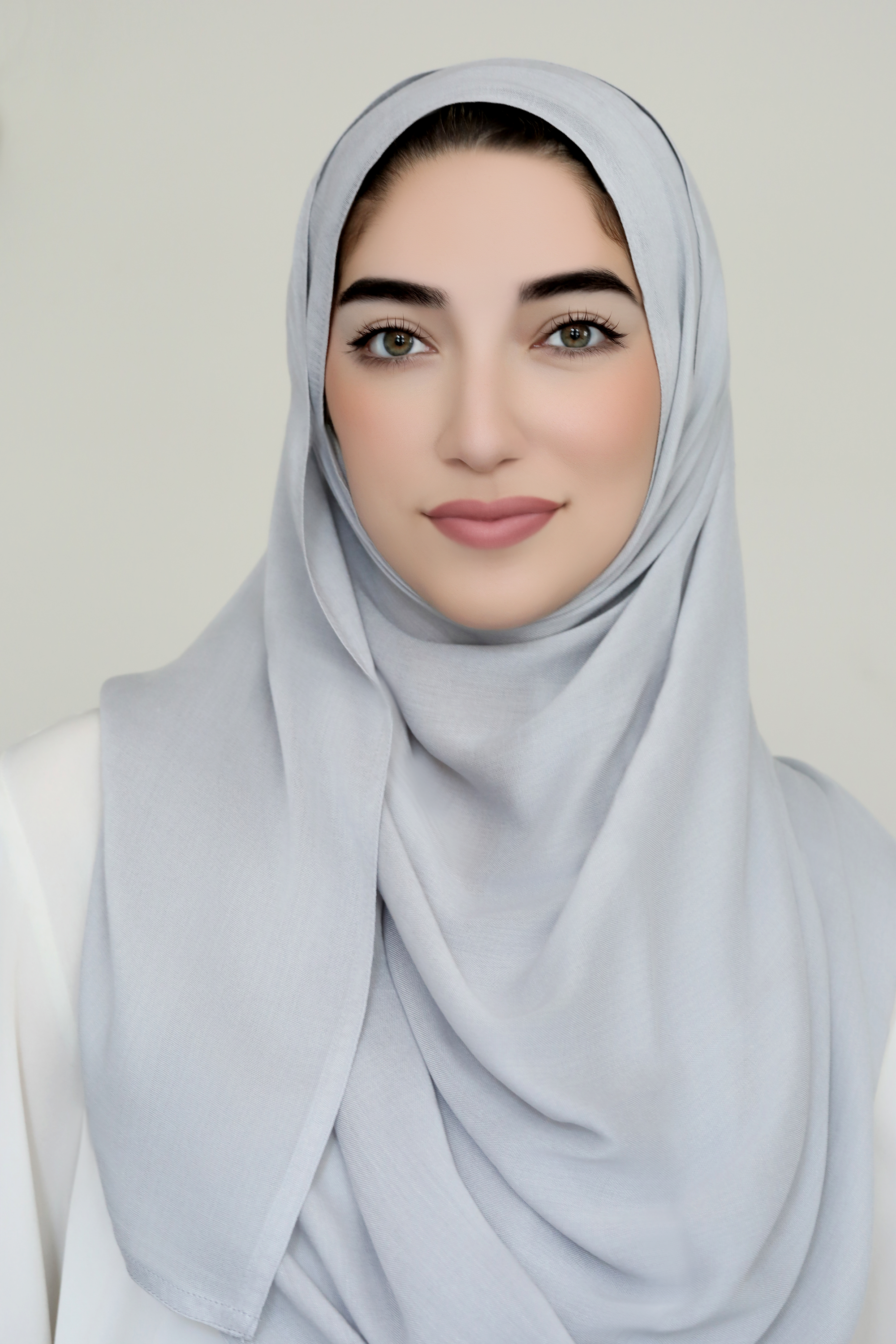Classic Modal Hijab-Light Gray