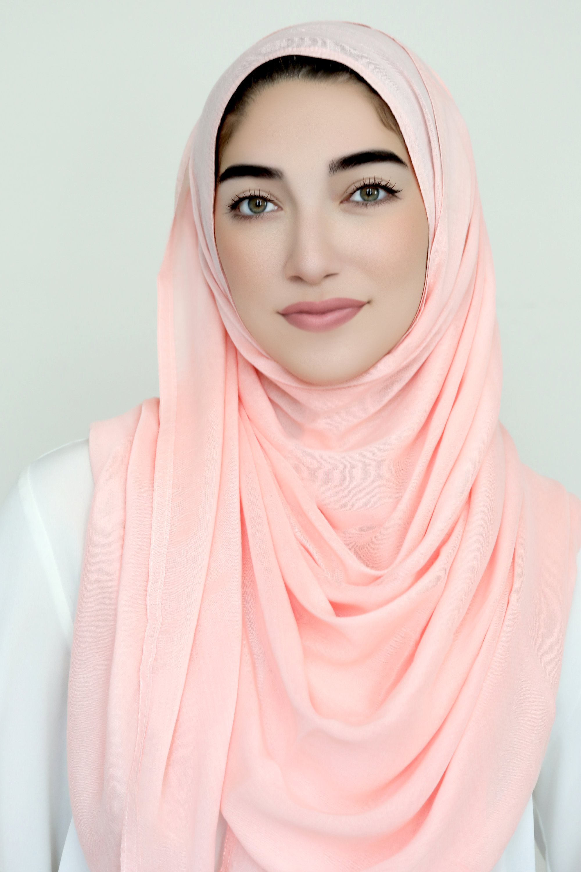 Classic Modal Hijab-Peach
