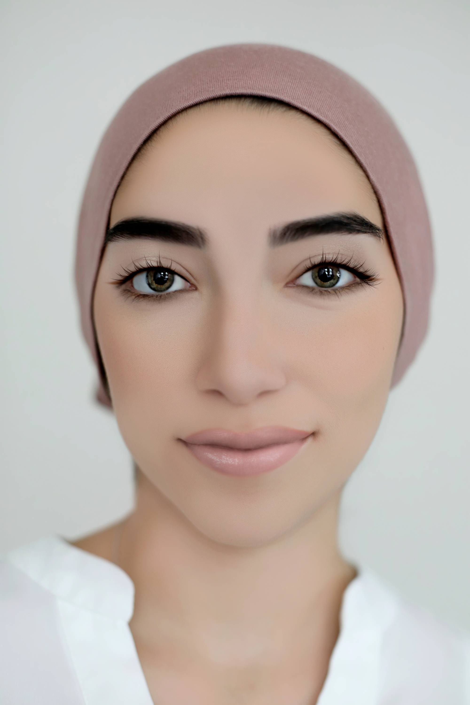 Chiffon Hijab Set-Dusty Rose