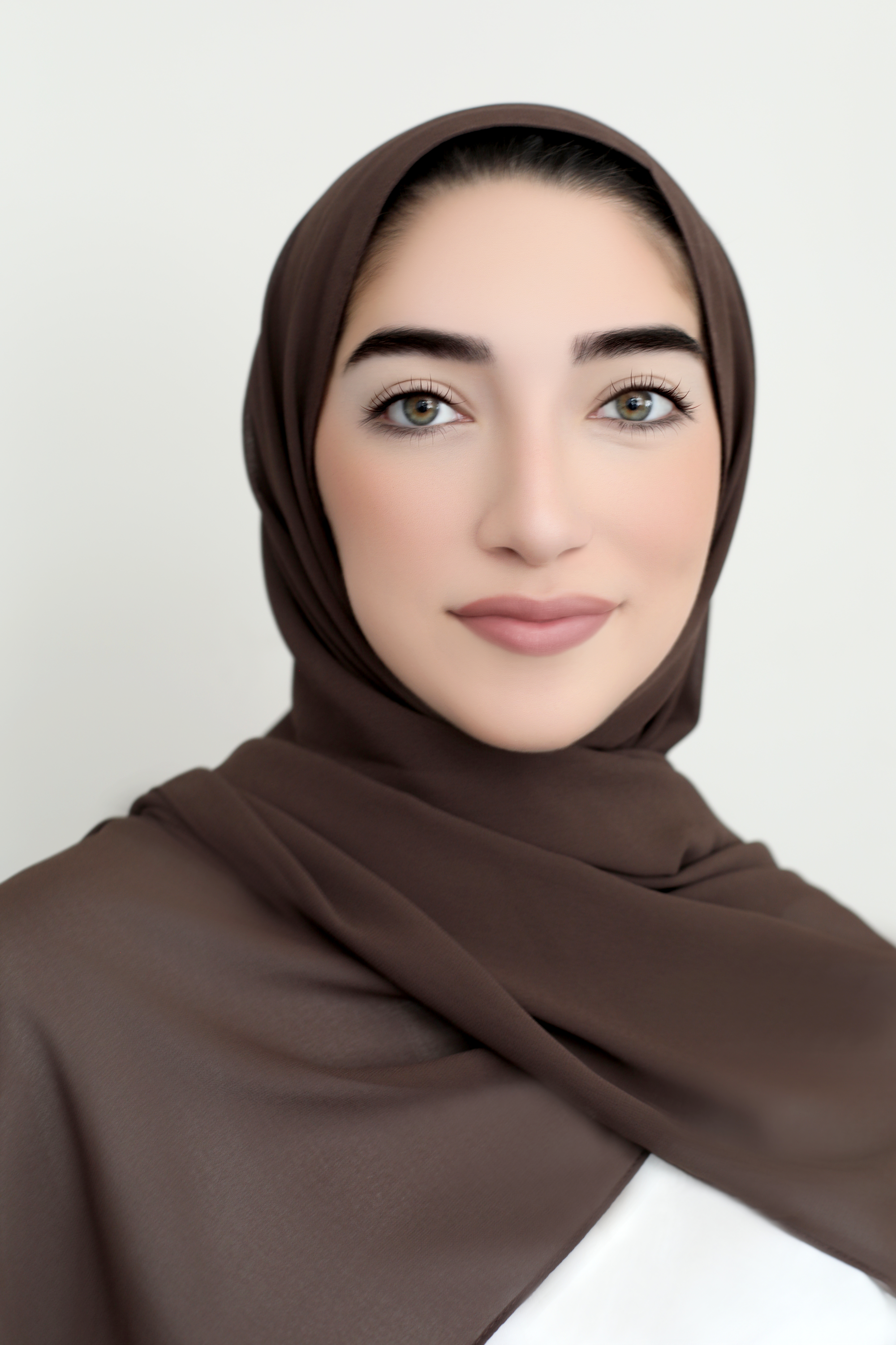 Basic Chiffon Hijab-Chocolate
