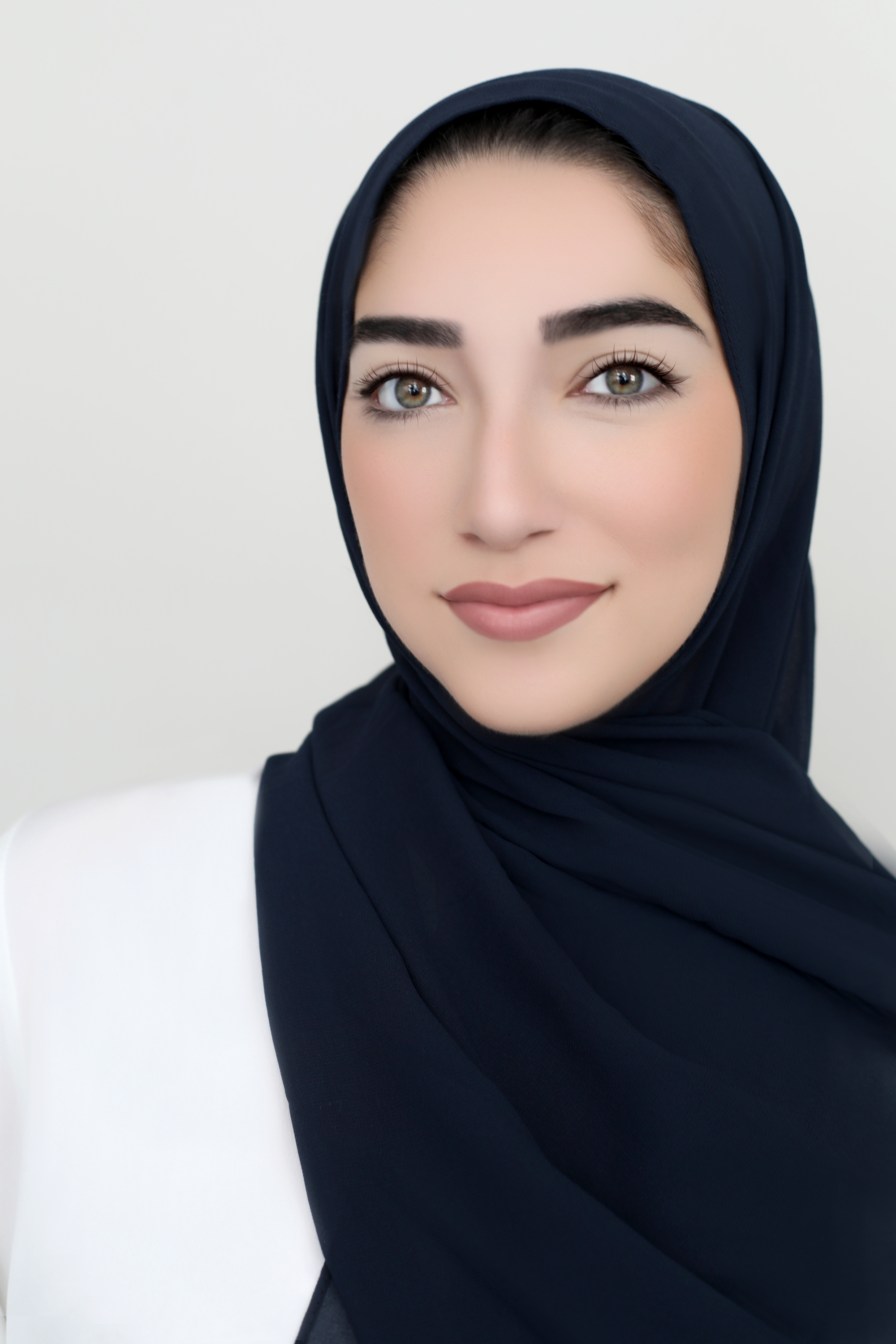 Basic Chiffon Hijab-Navy