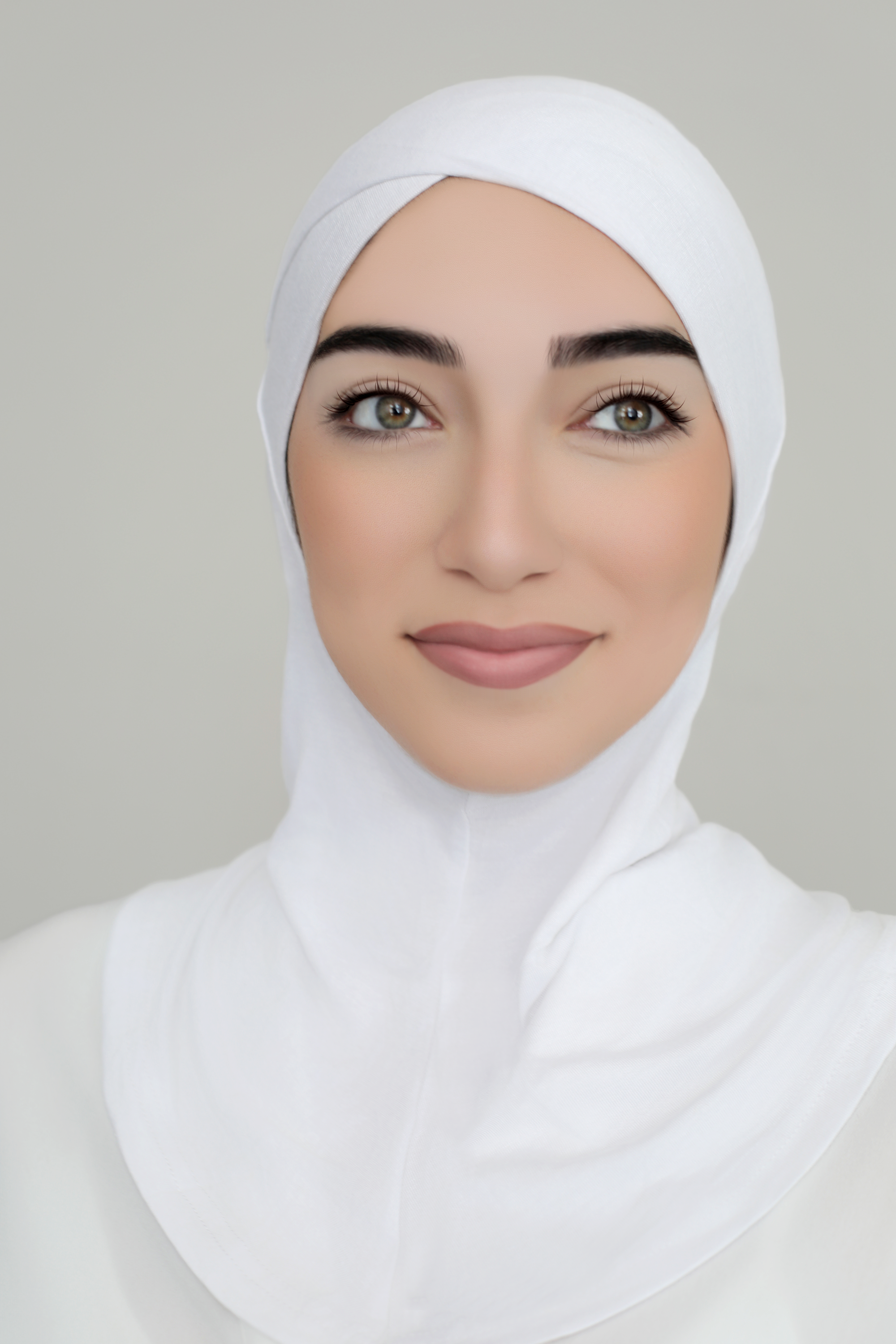 Criss Cross Ninja Underscarf-White