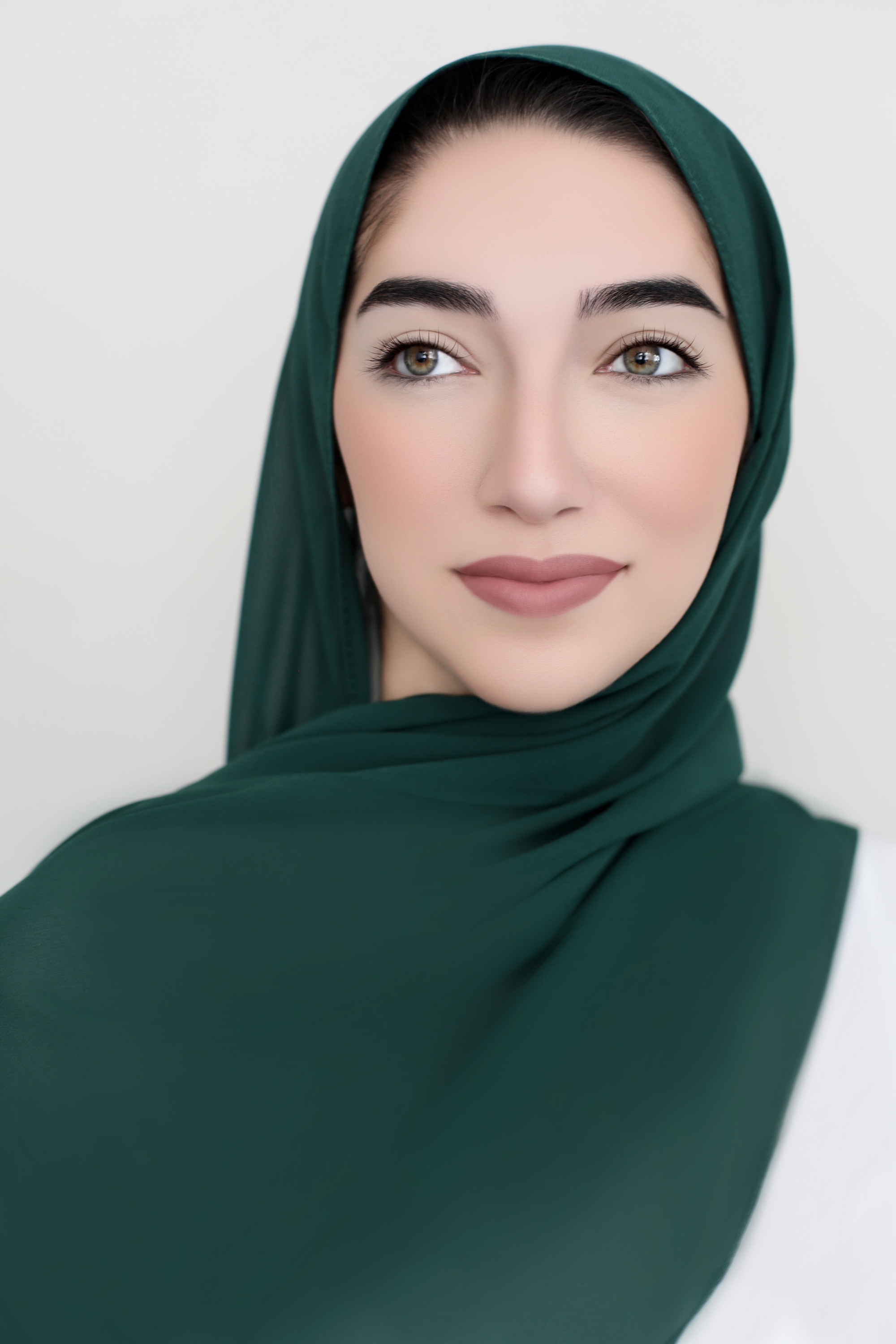 Basic Chiffon Hijab-Emerald