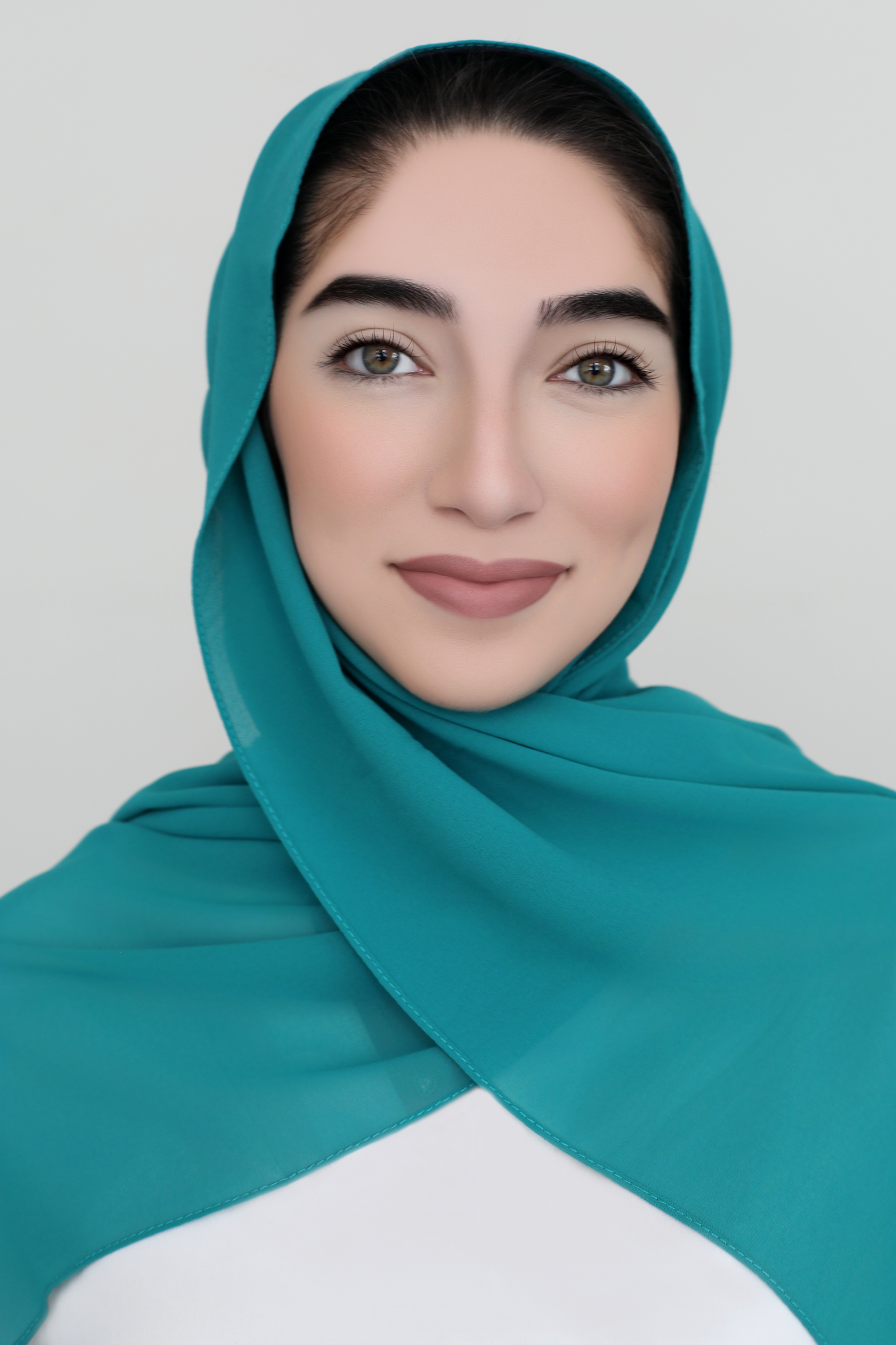 Basic Chiffon Hijab-Teal