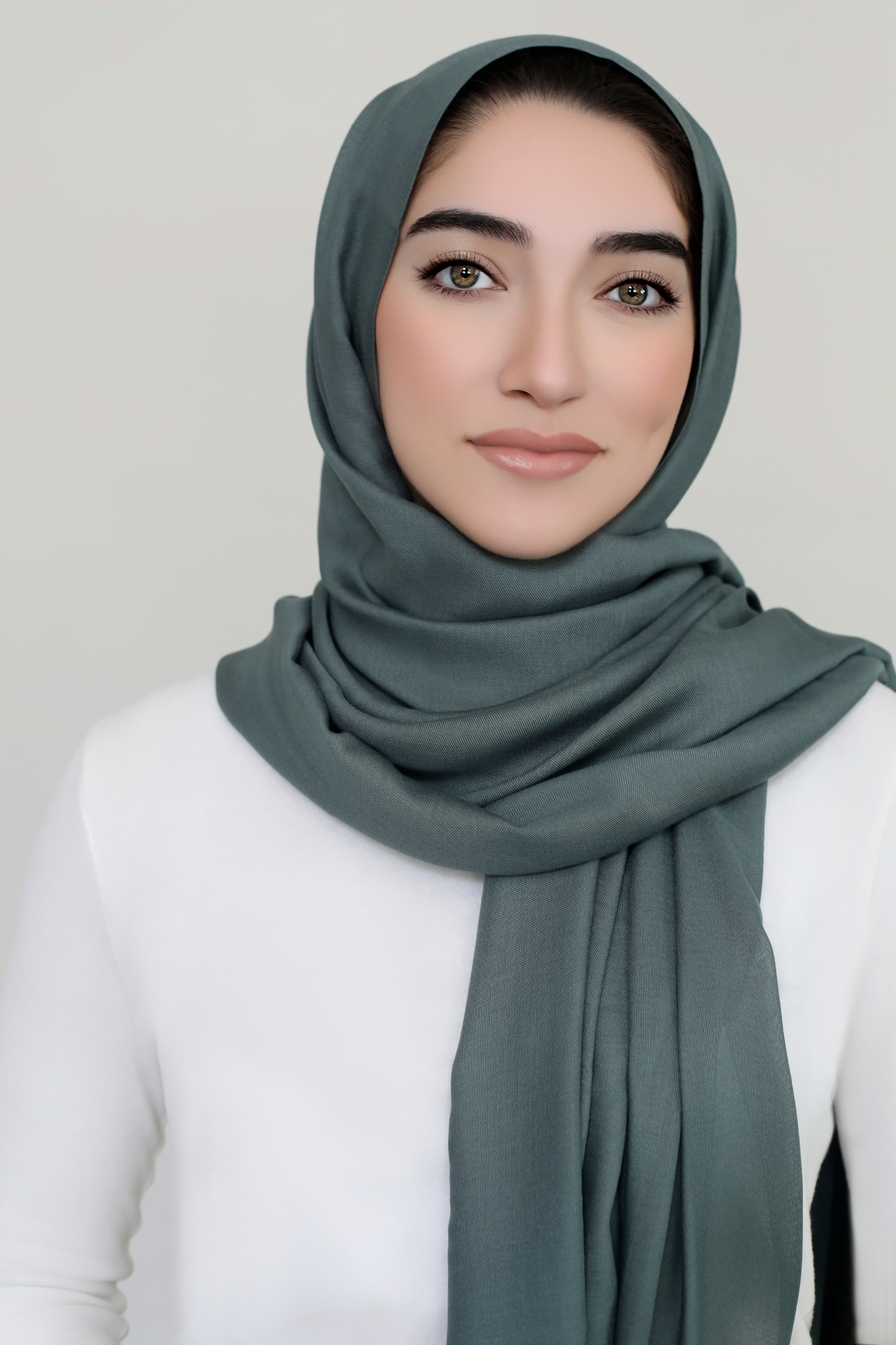 Essential Modal Hijab-Pewter