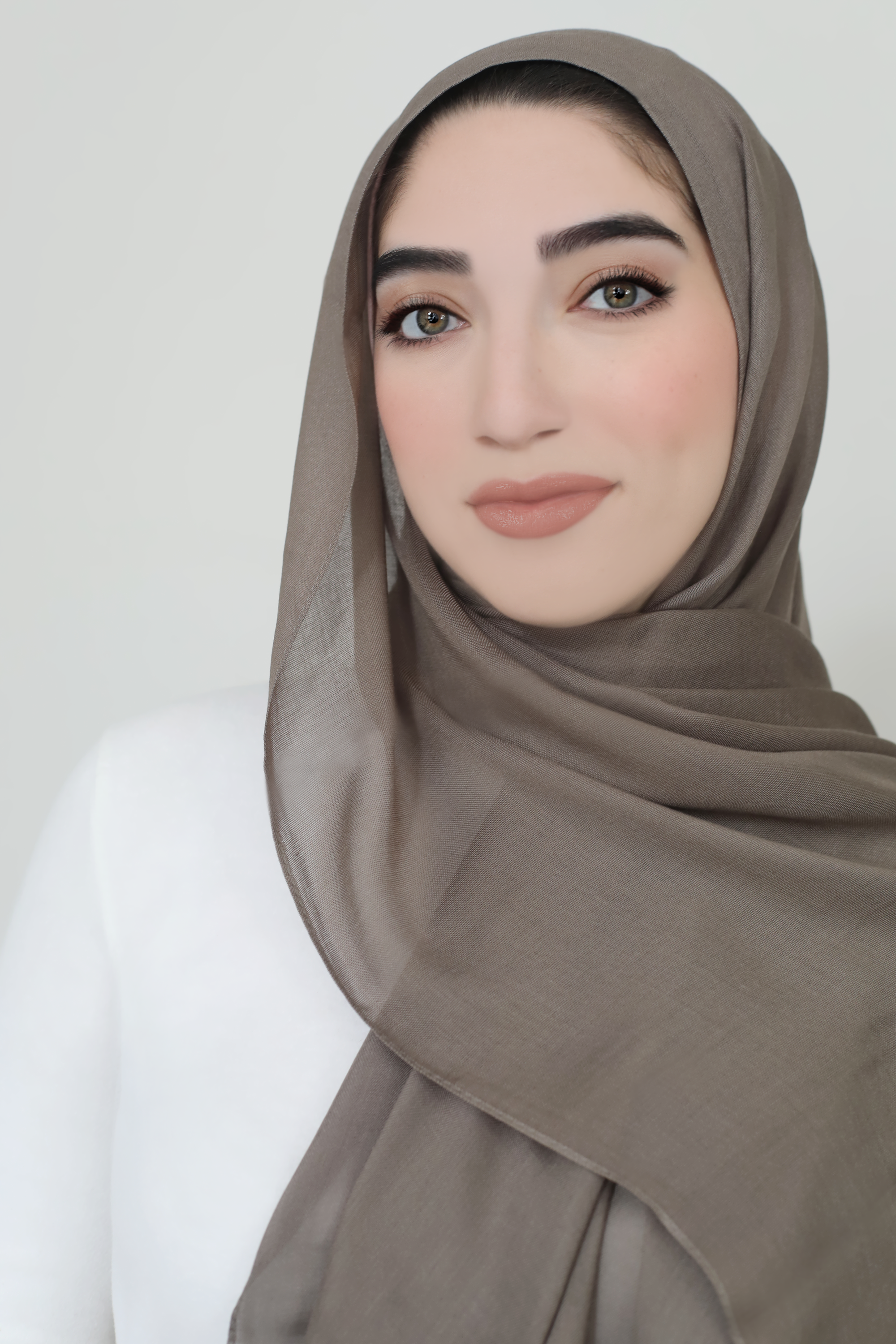 Essential Modal Hijab-Taupe