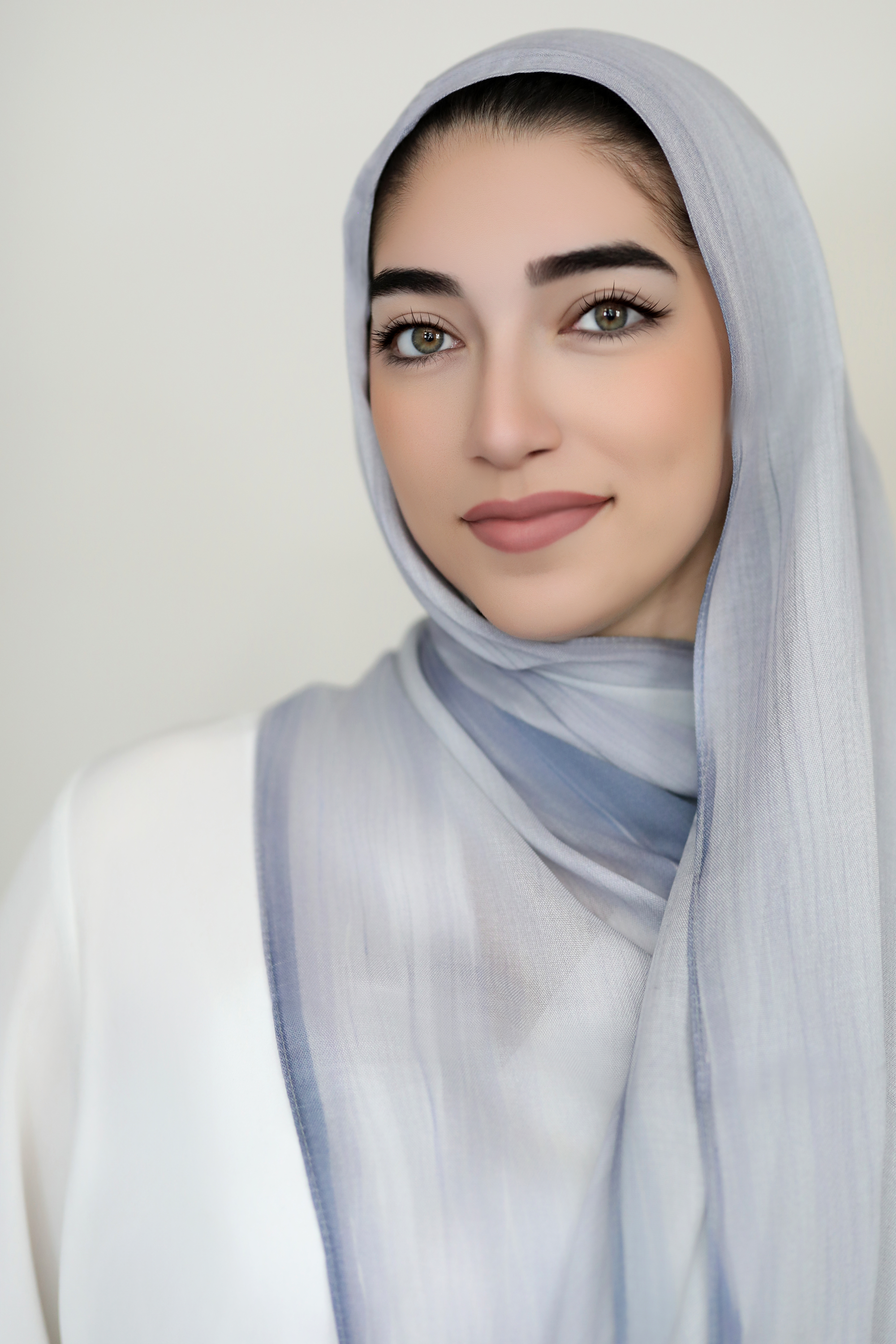 LineWork Printed Modal Hijab