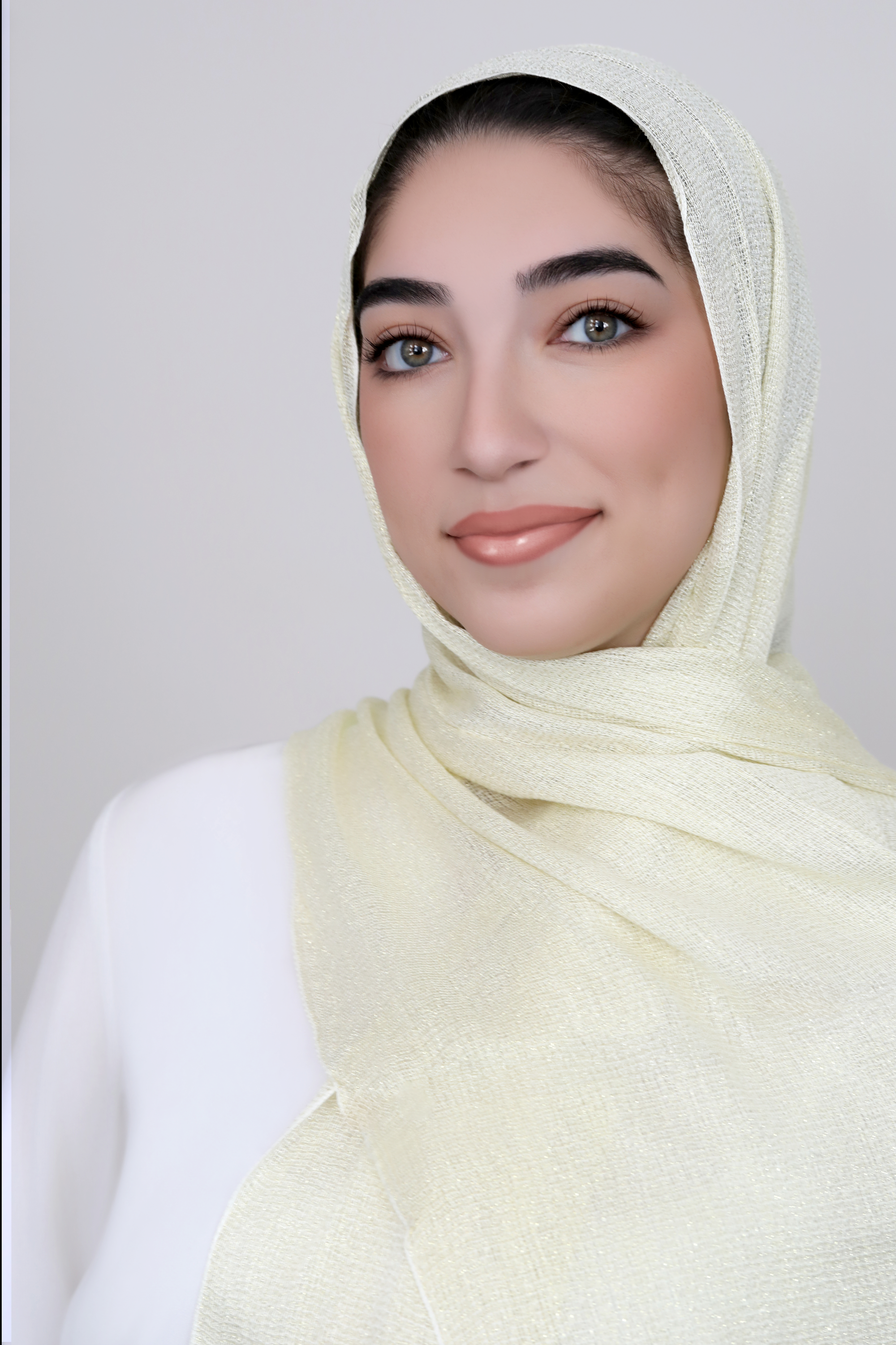 Classic Shimmer Hijab-Gold