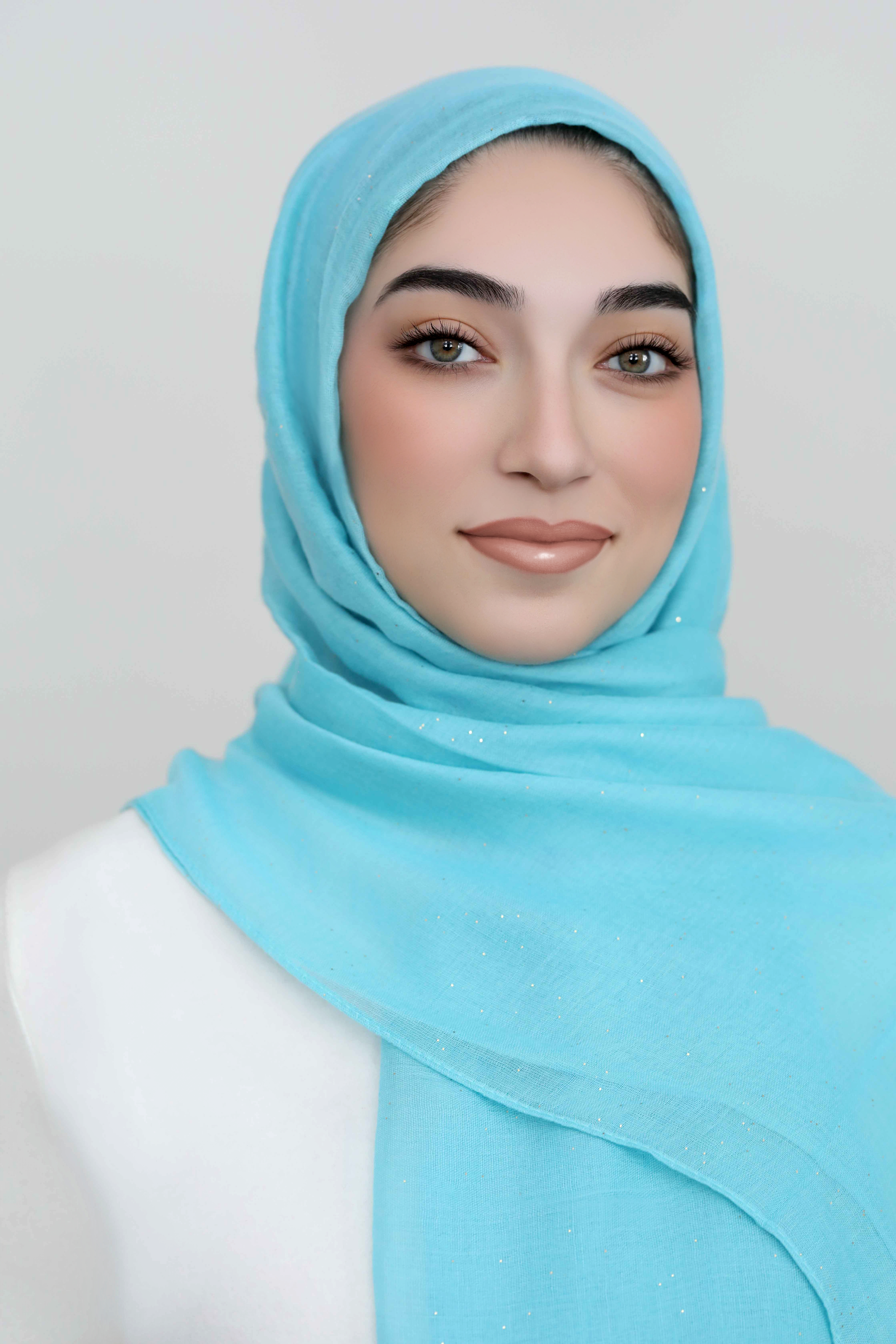 Gold DustLight Hijab-Arctic