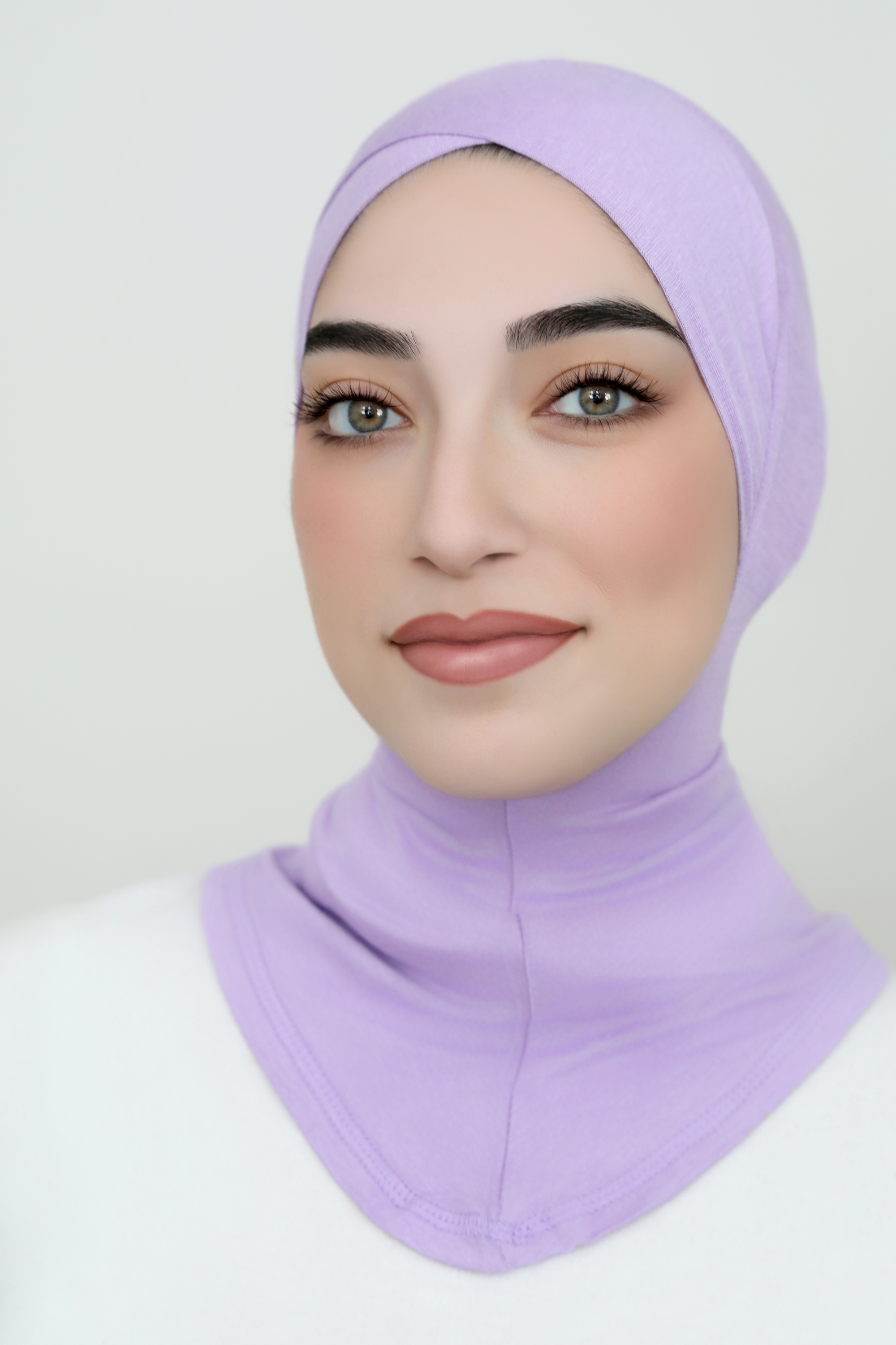 Criss Cross Ninja Underscarf-Lilac