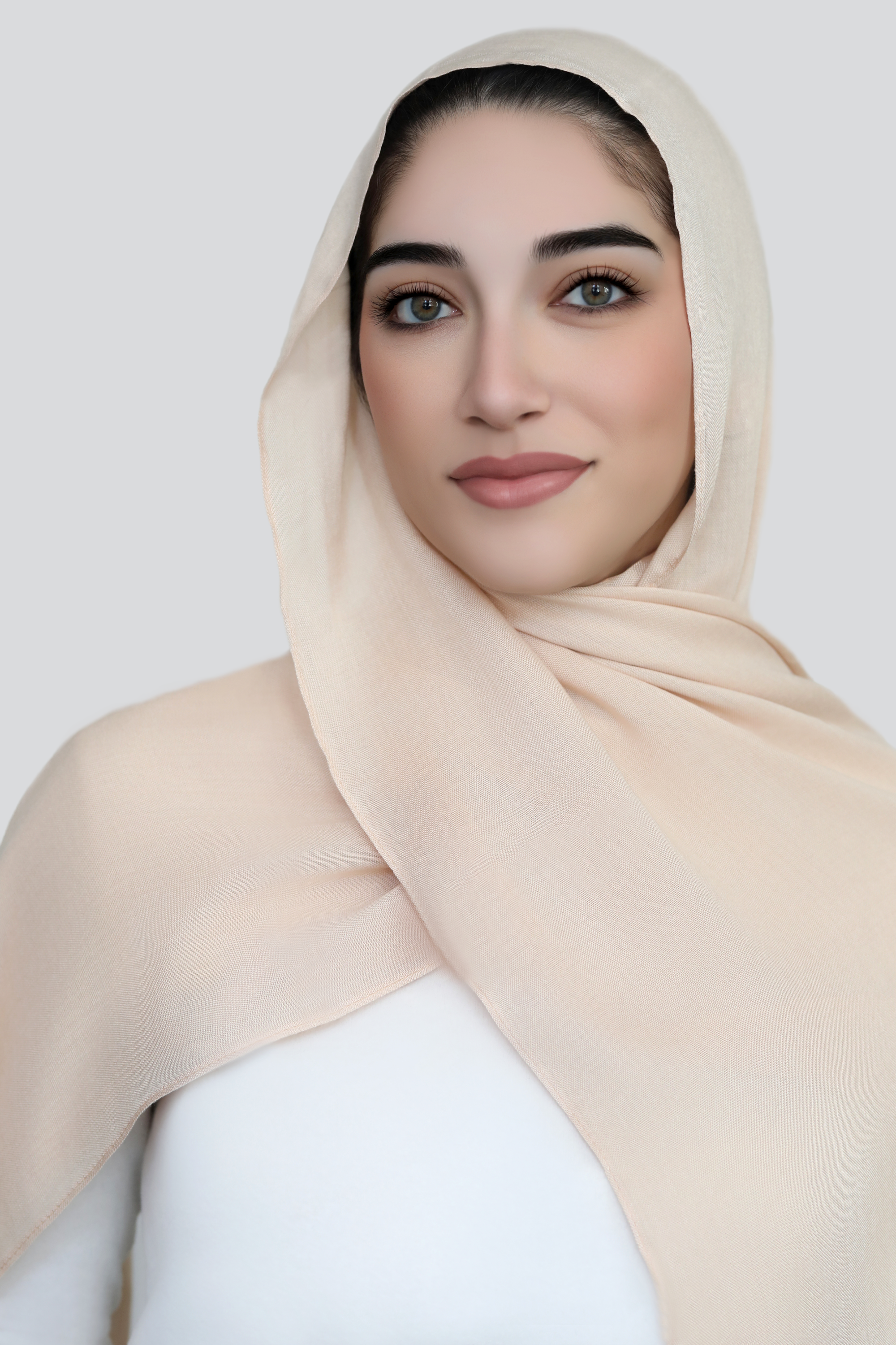 Essential Modal Hijab-Light Tan
