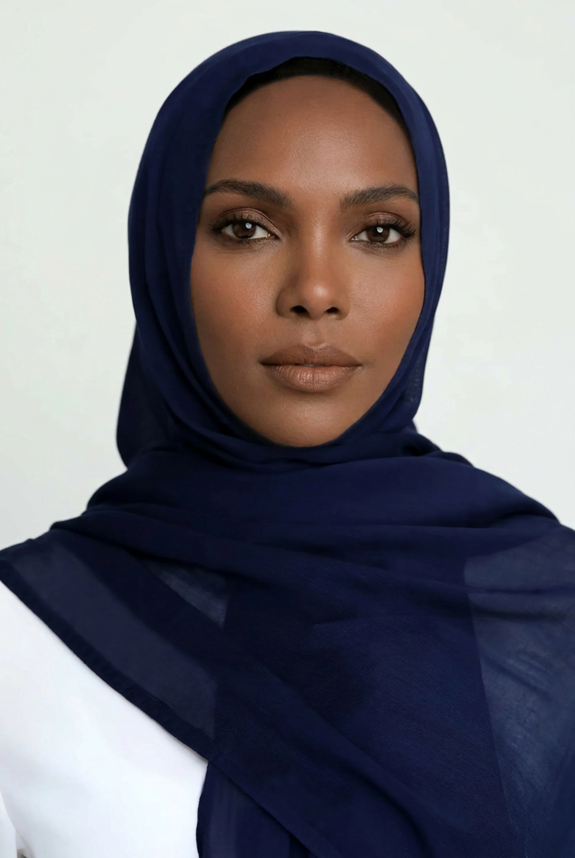 Classic Modal Hijab-Navy