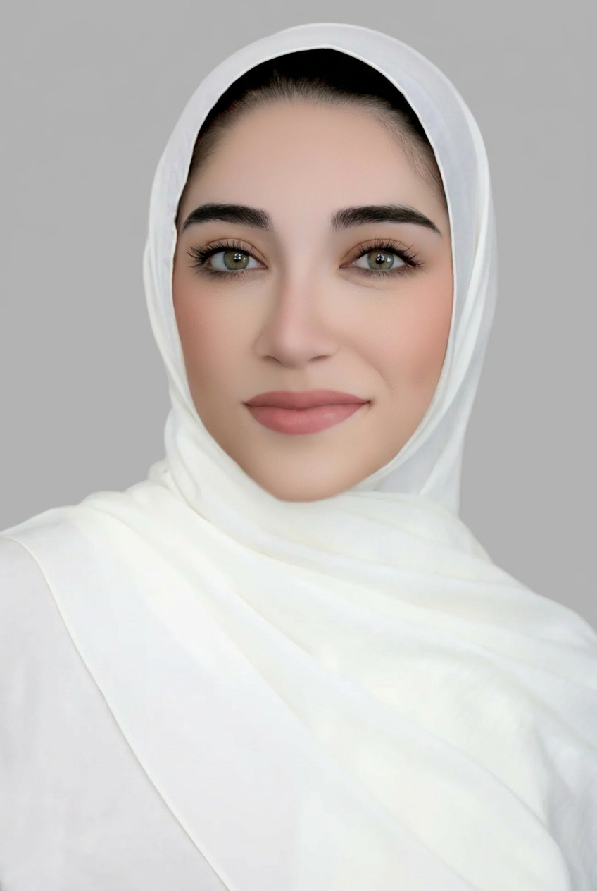 Matte Satin Hijab-Off White