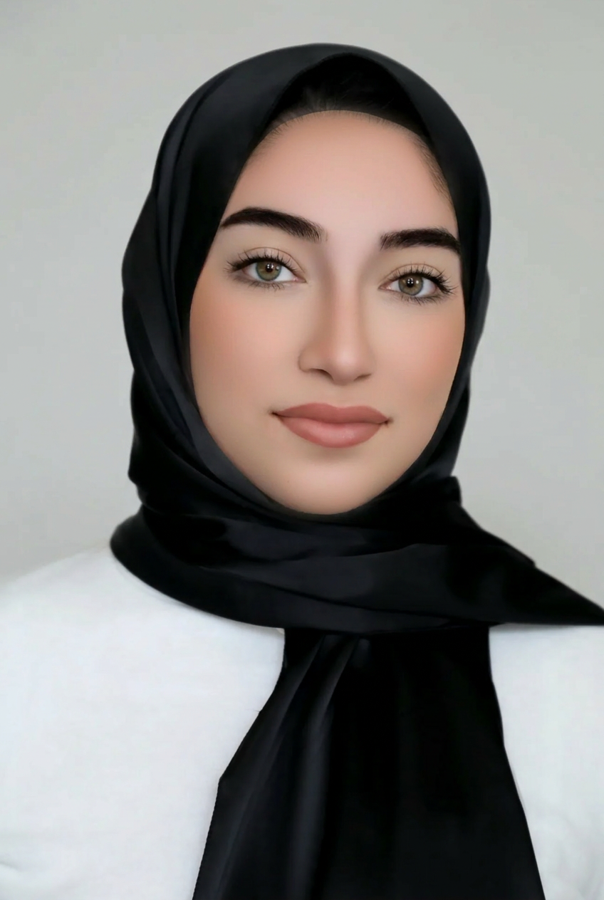 Thick Satin Hijab-Black