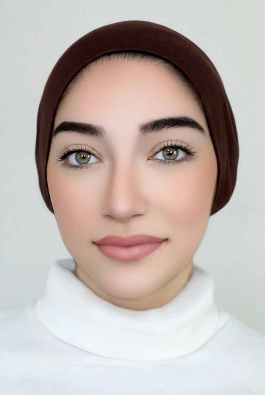 Modal Hijab Set-Chocolate