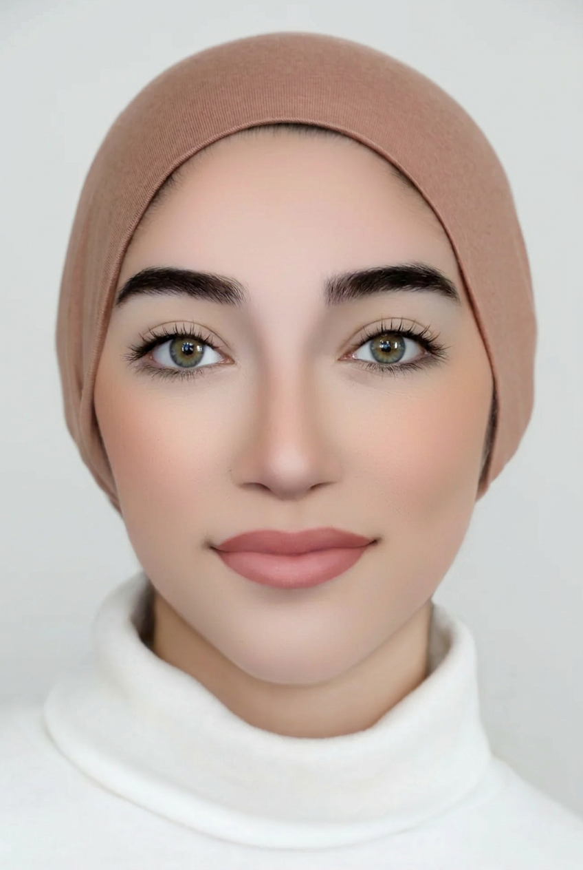 Modal Hijab Set-Coral Pink