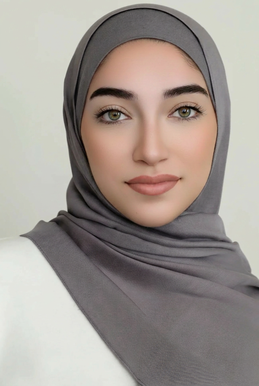 Modal Hijab Set-Gray