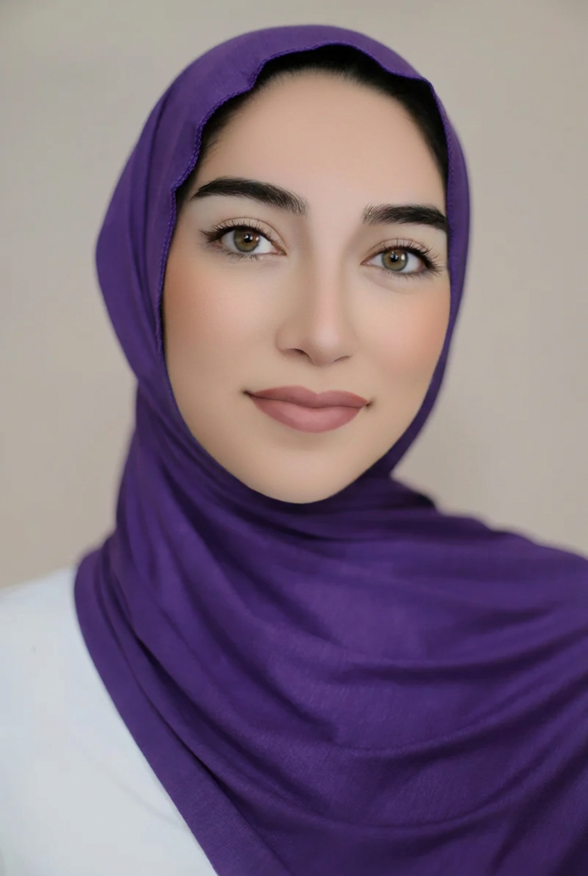 Small Jersey Hijab-Dark Purple