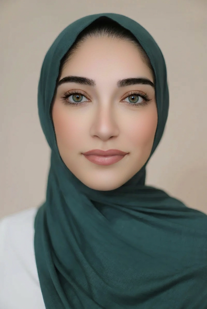 Small Jersey Hijab-Emerald