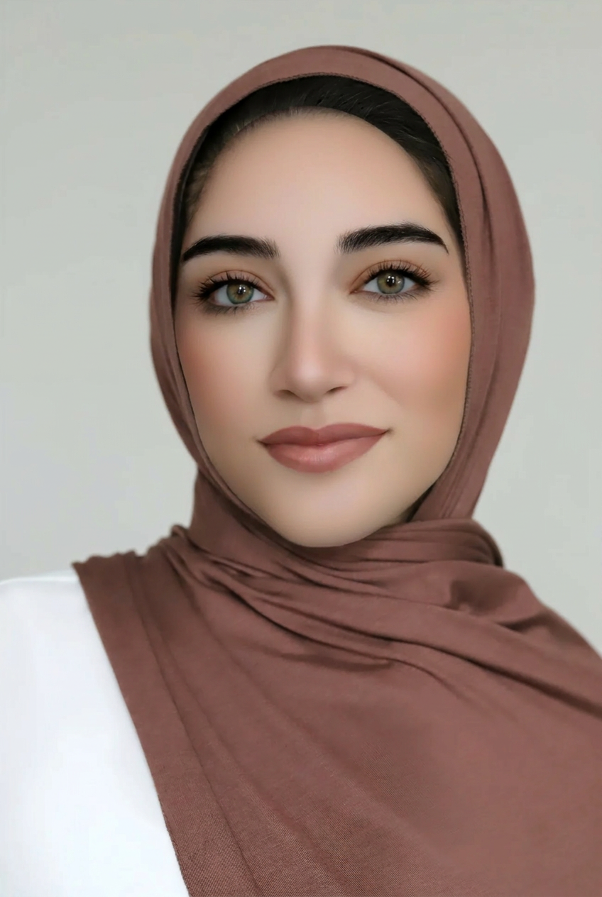 Small Jersey Hijab-Light Brown