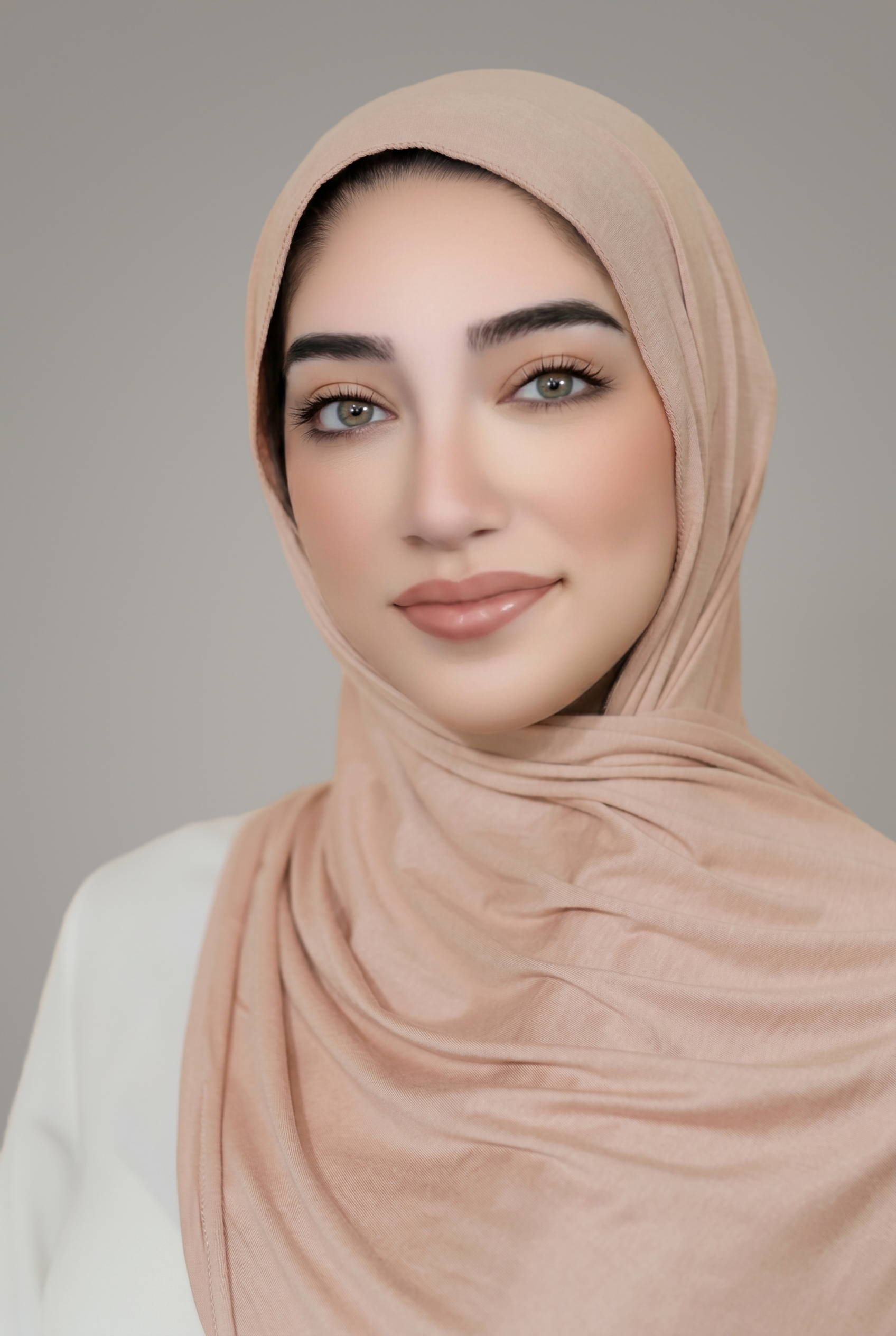 Small Jersey Hijab-Mink
