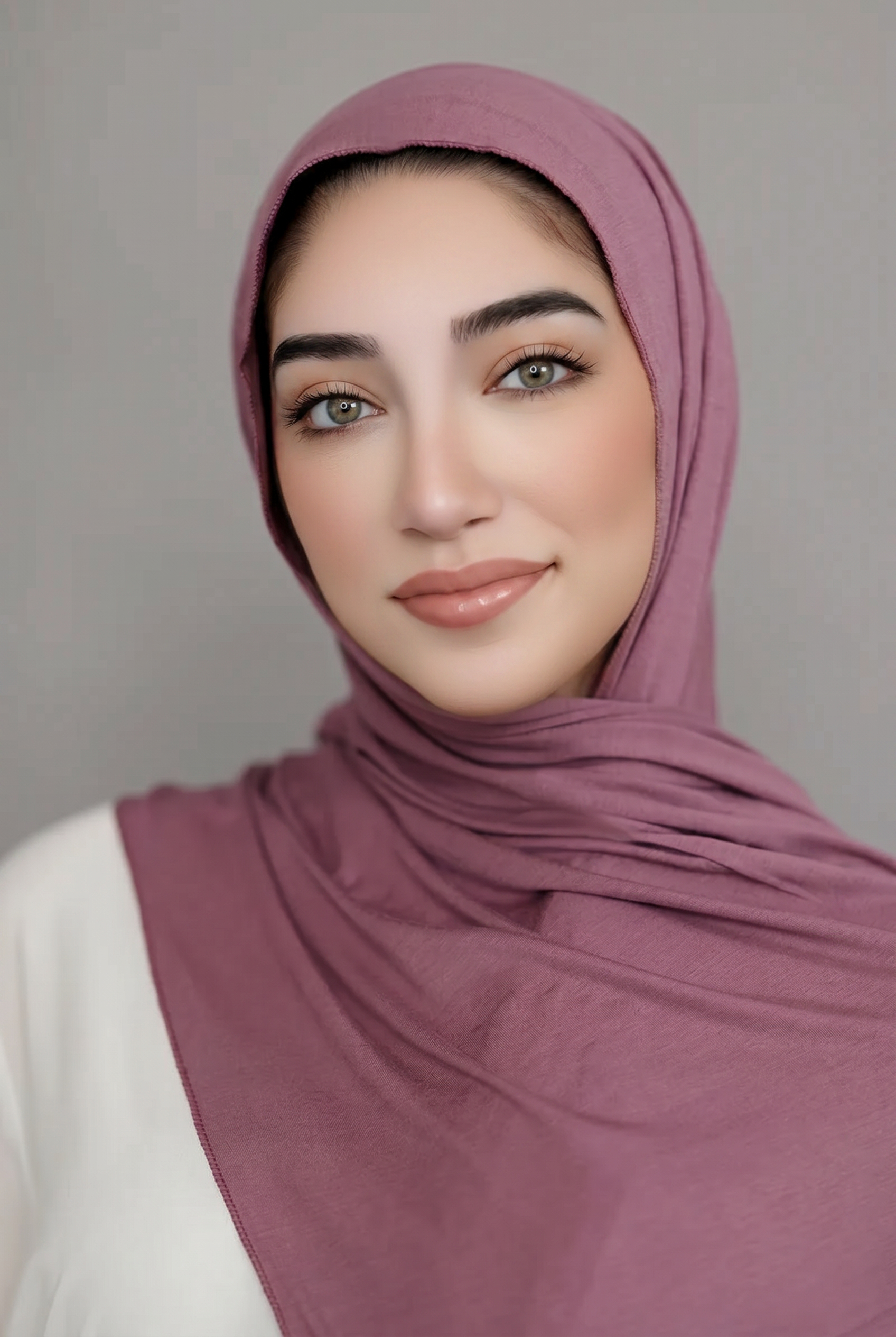 Small Jersey Hijab-Mulberry