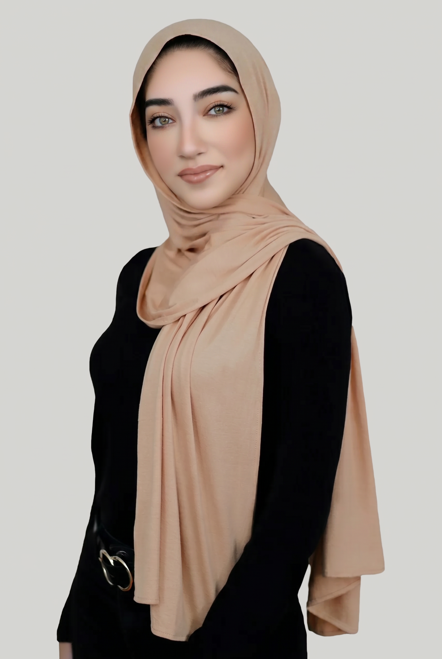 Small Jersey Hijab-Nude