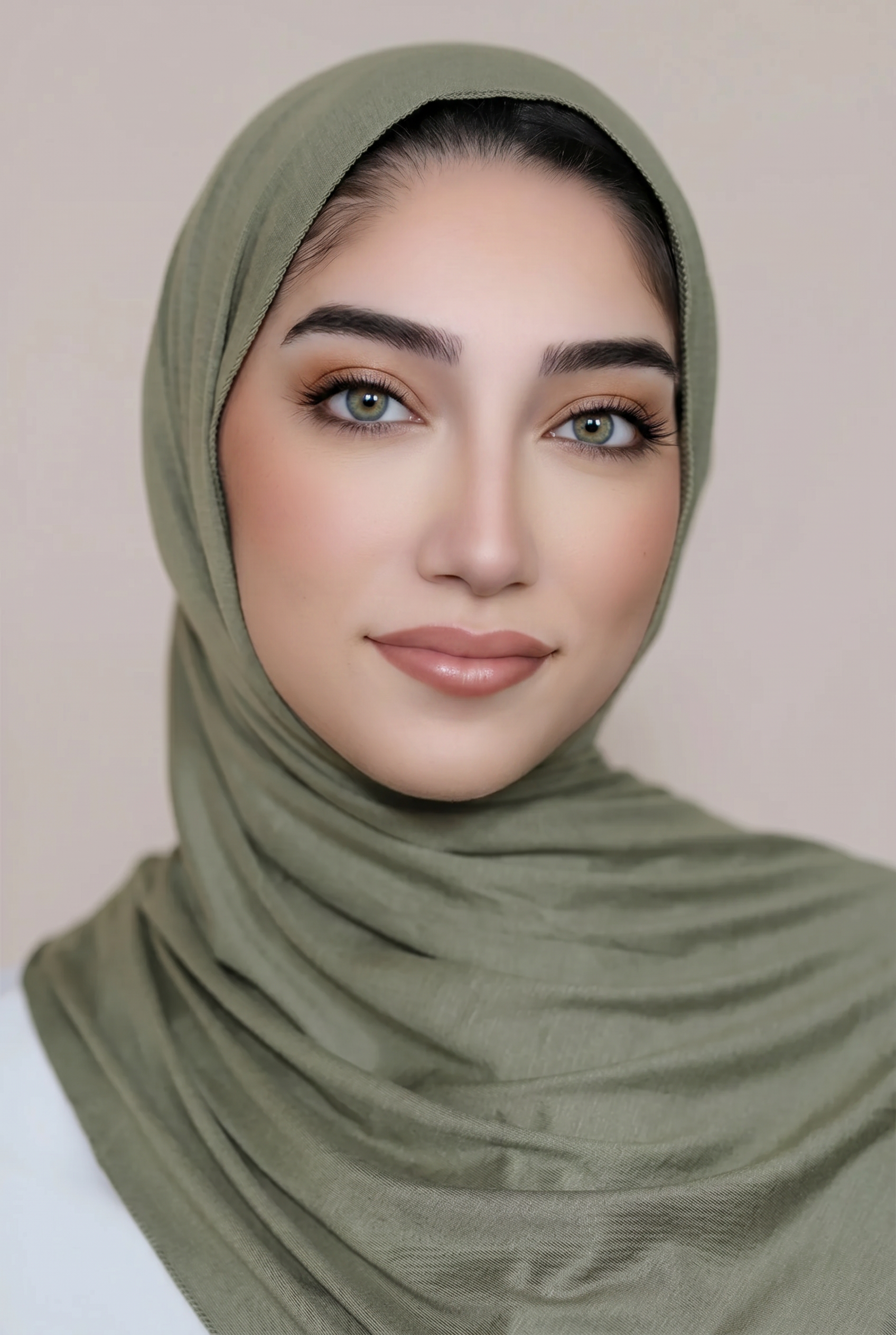 Small Jersey Hijab-Olive