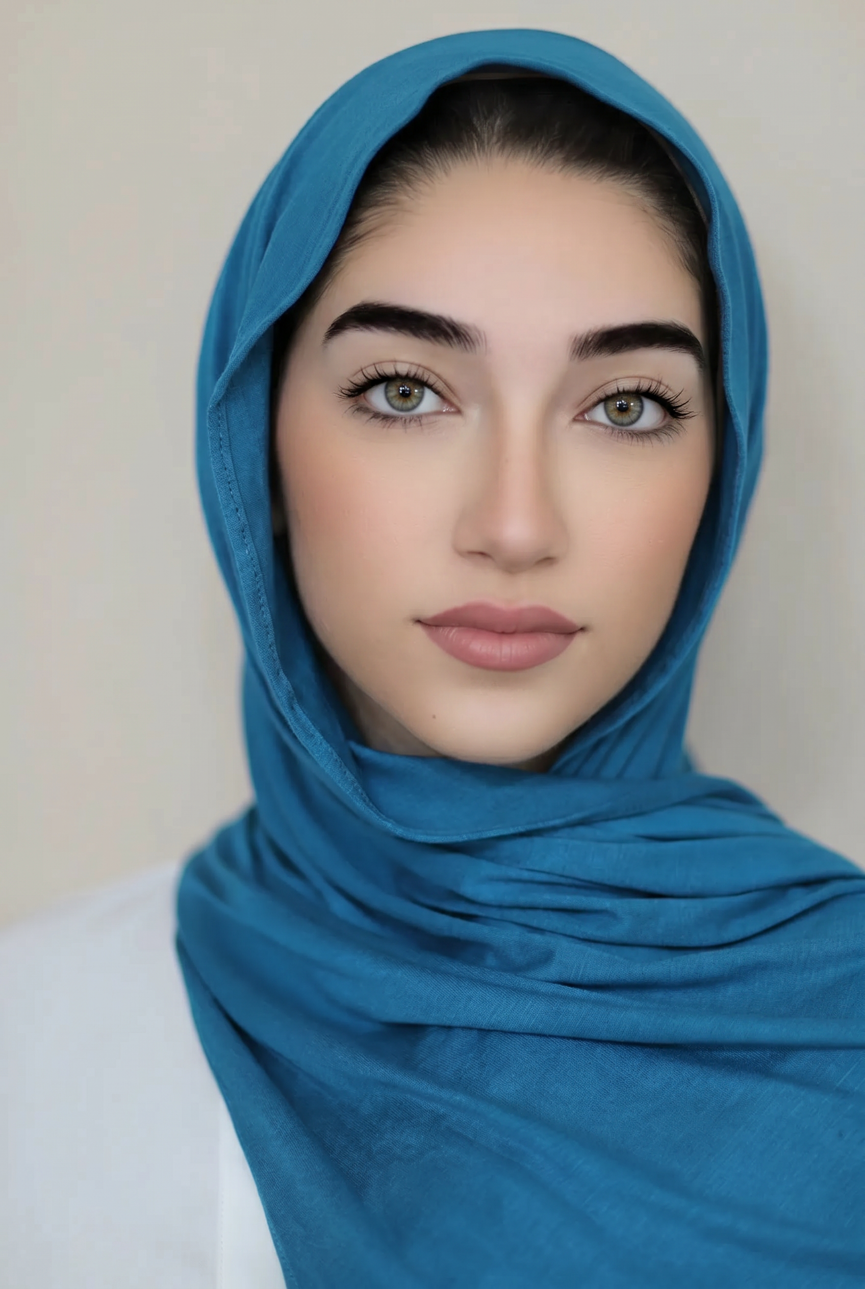 Small Jersey Hijab-Turquoise