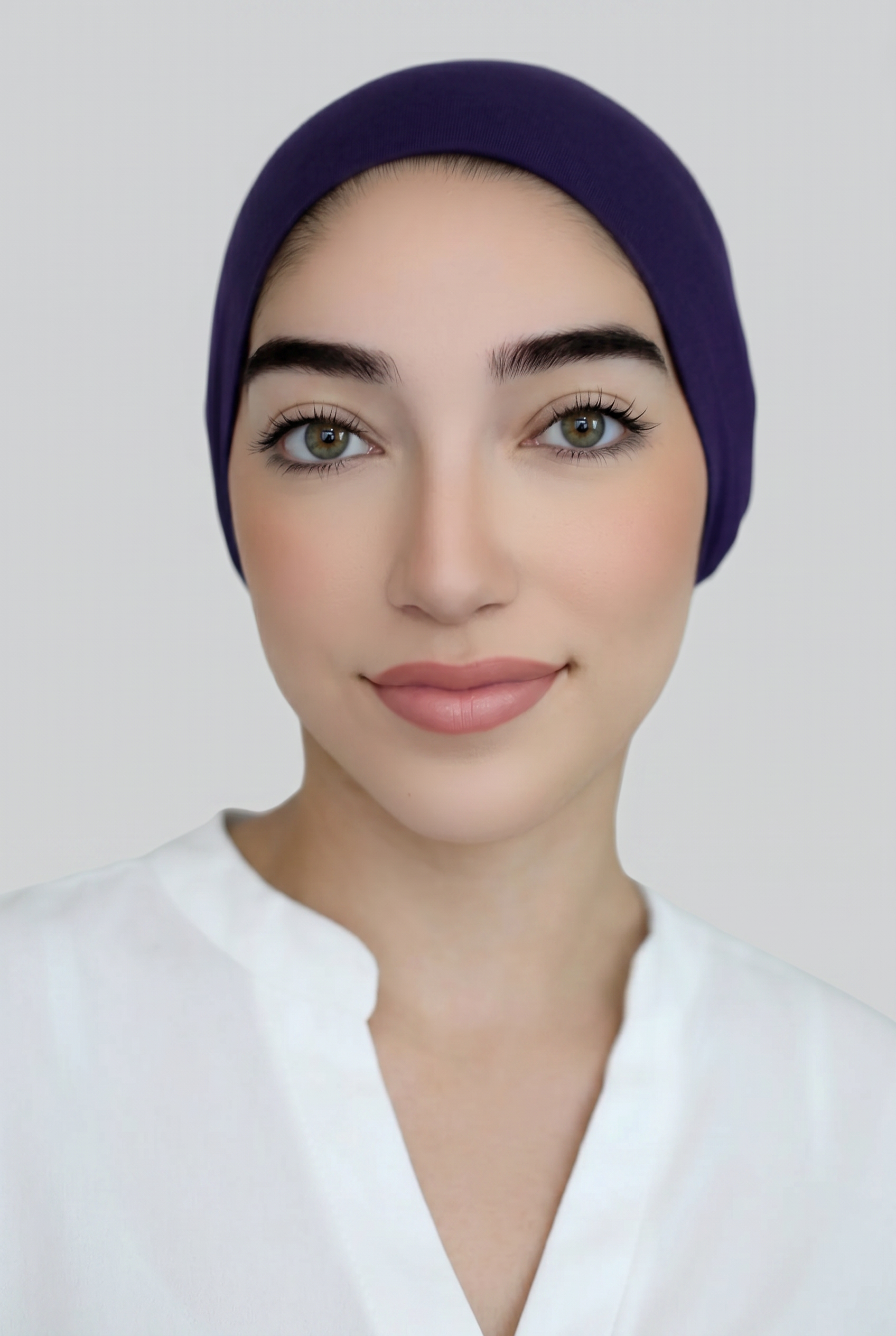 Chiffon Hijab Set-Indigo