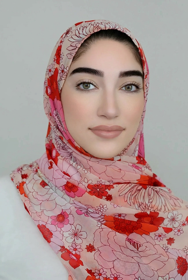Precious Floral Signature Chiffon Hijab