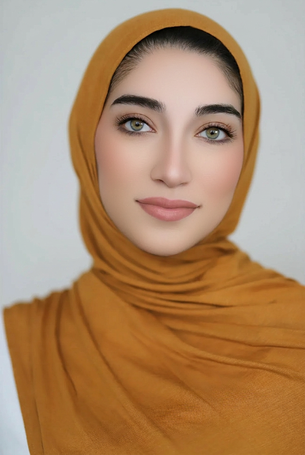 Instant Jersey Hijab-Honey Brown