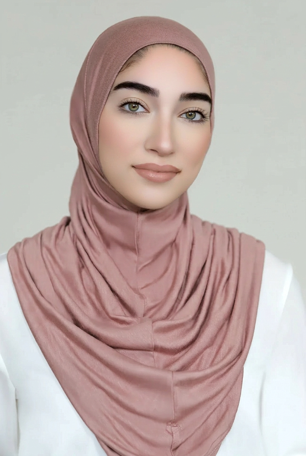 Jersey One Piece Al Amira-Dusty Rose