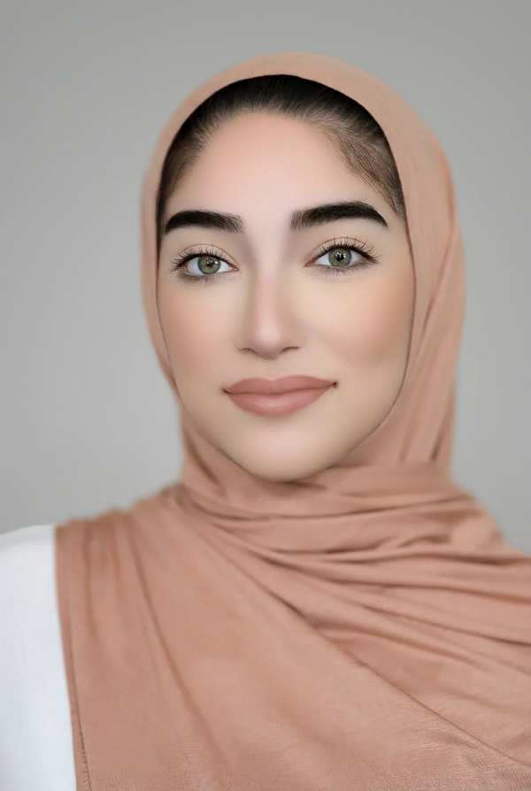 Instant Jersey Hijab-Tan