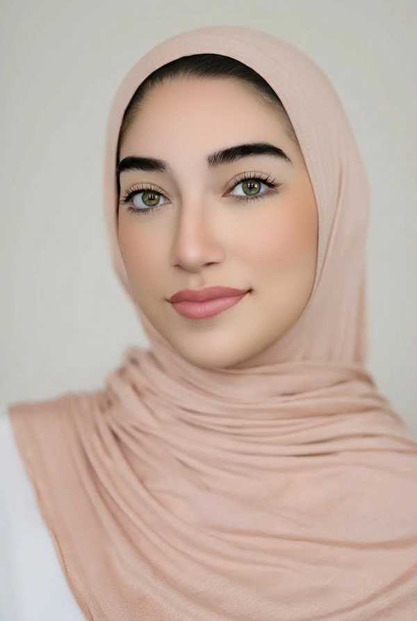 Instant Jersey Hijab-Mink