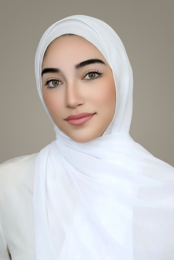 Matching Hijab Set-White