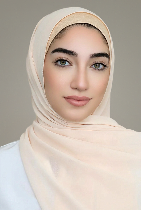 Matching Hijab Set-Beige