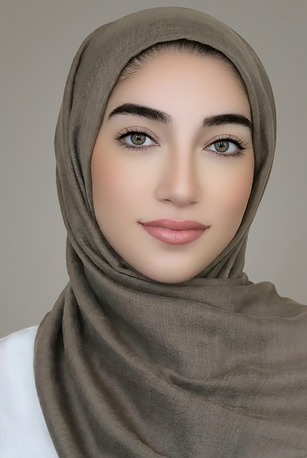 Luxury Light Hijab-Khaki